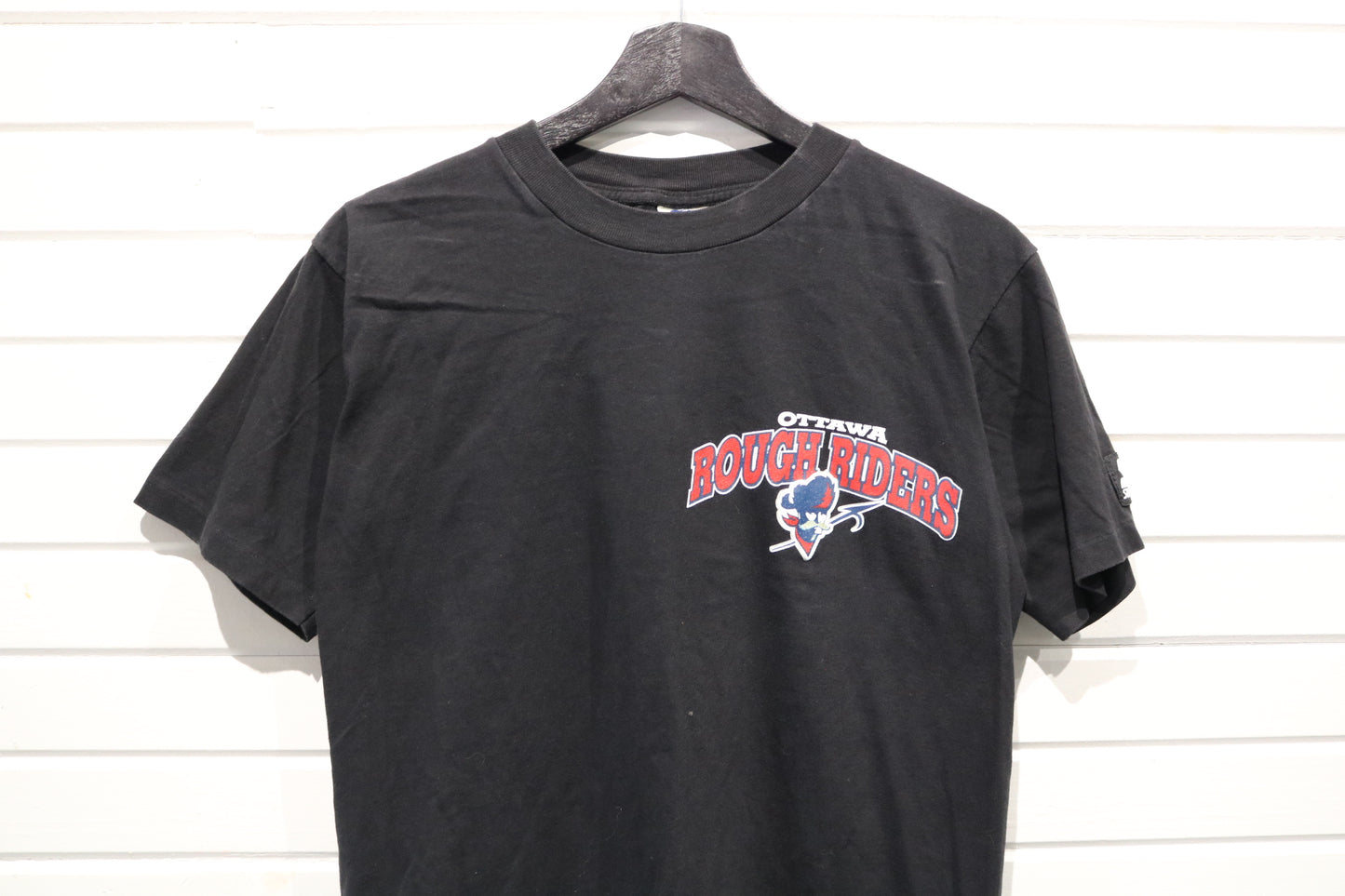 Ottawa-Rough-Riders Starter T-Shirt | Vintage 1990s CFL Graphic Tee | Retro Sports Fan Apparel