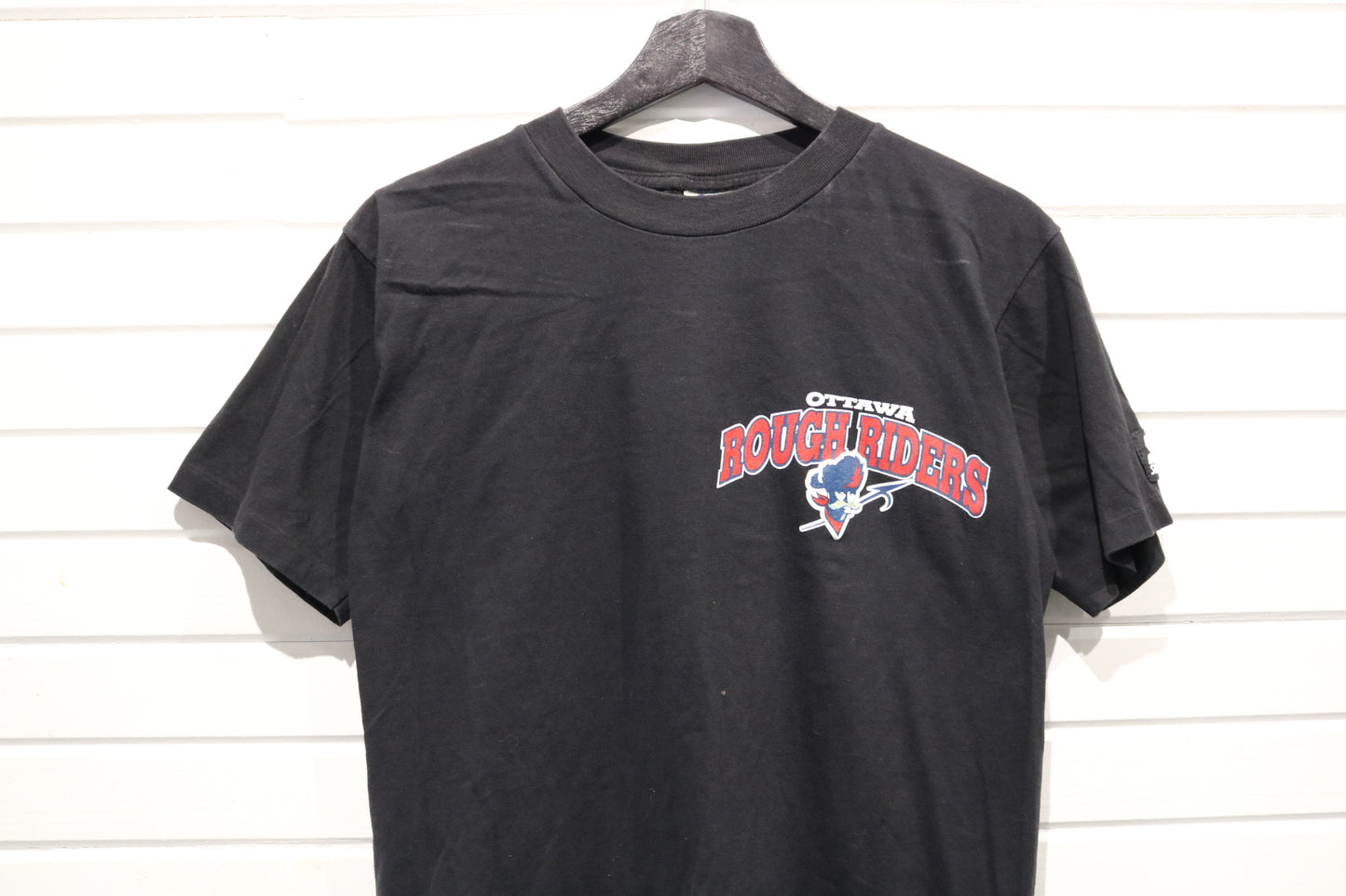 Ottawa-Rough-Riders Starter T-Shirt | Vintage 1990s CFL Graphic Tee | Retro Sports Fan Apparel