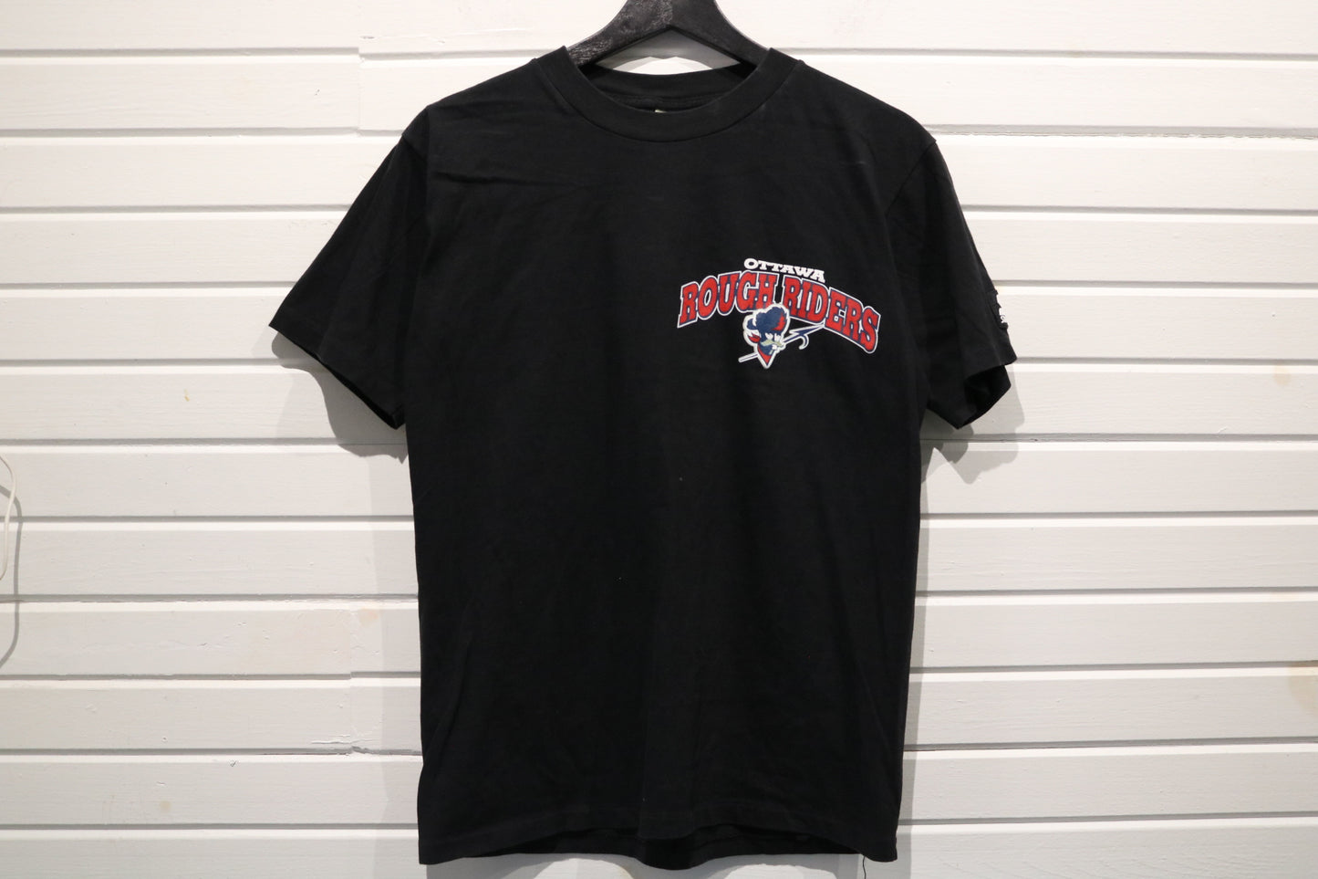Ottawa-Rough-Riders Starter T-Shirt | Vintage 1990s CFL Graphic Tee | Retro Sports Fan Apparel