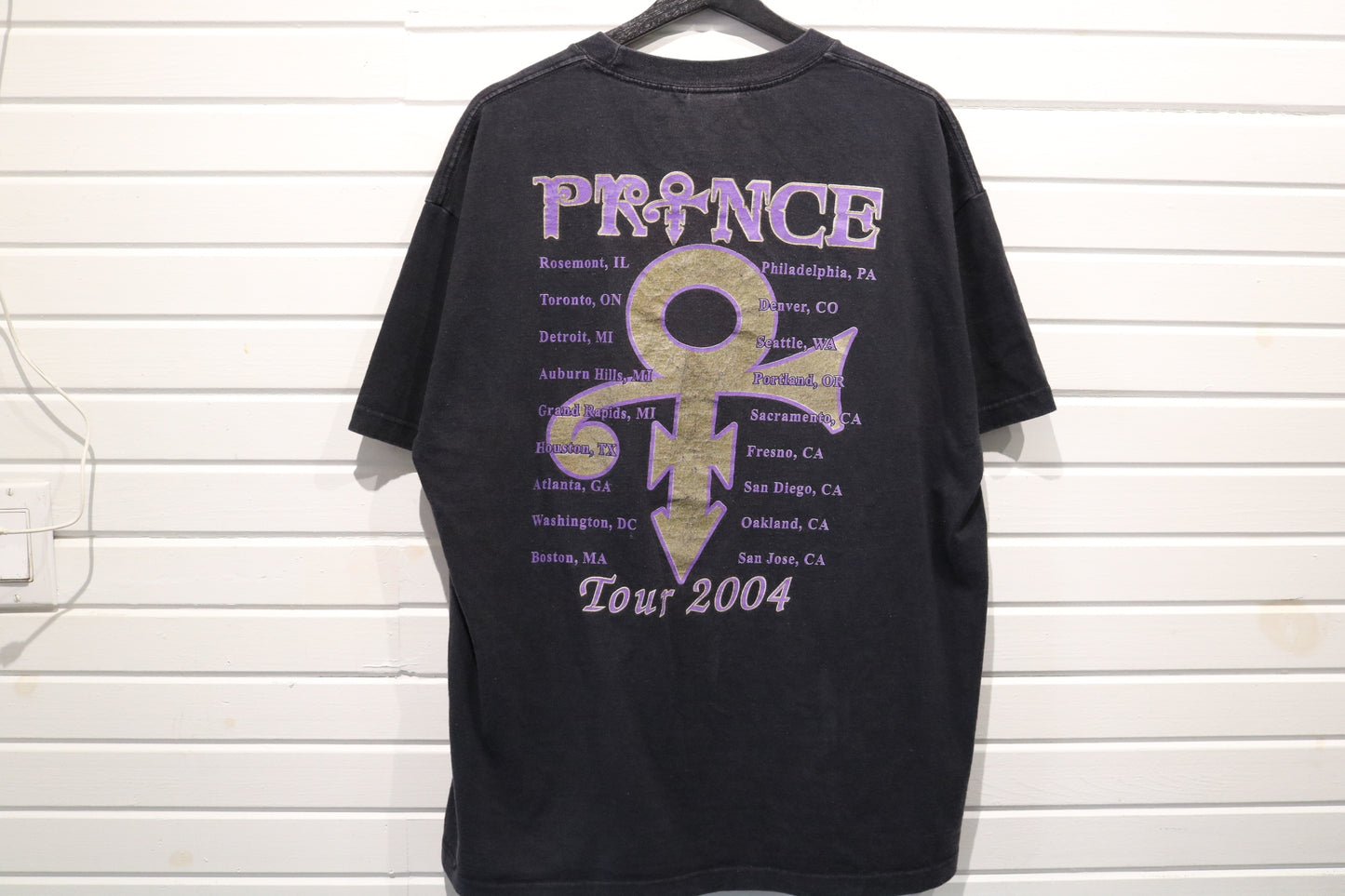 Prince Musicology Tour T-Shirt | Vintage 2004 Concert Graphic Tee | Classic Tour Band Shirt