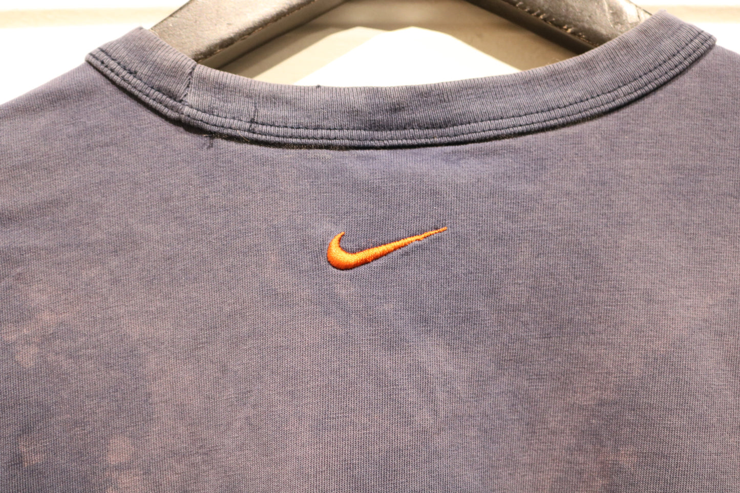 Nike T-Shirt | Vintage 90s Blue Graphic Tee | Classic Swoosh Logo Short Sleeve