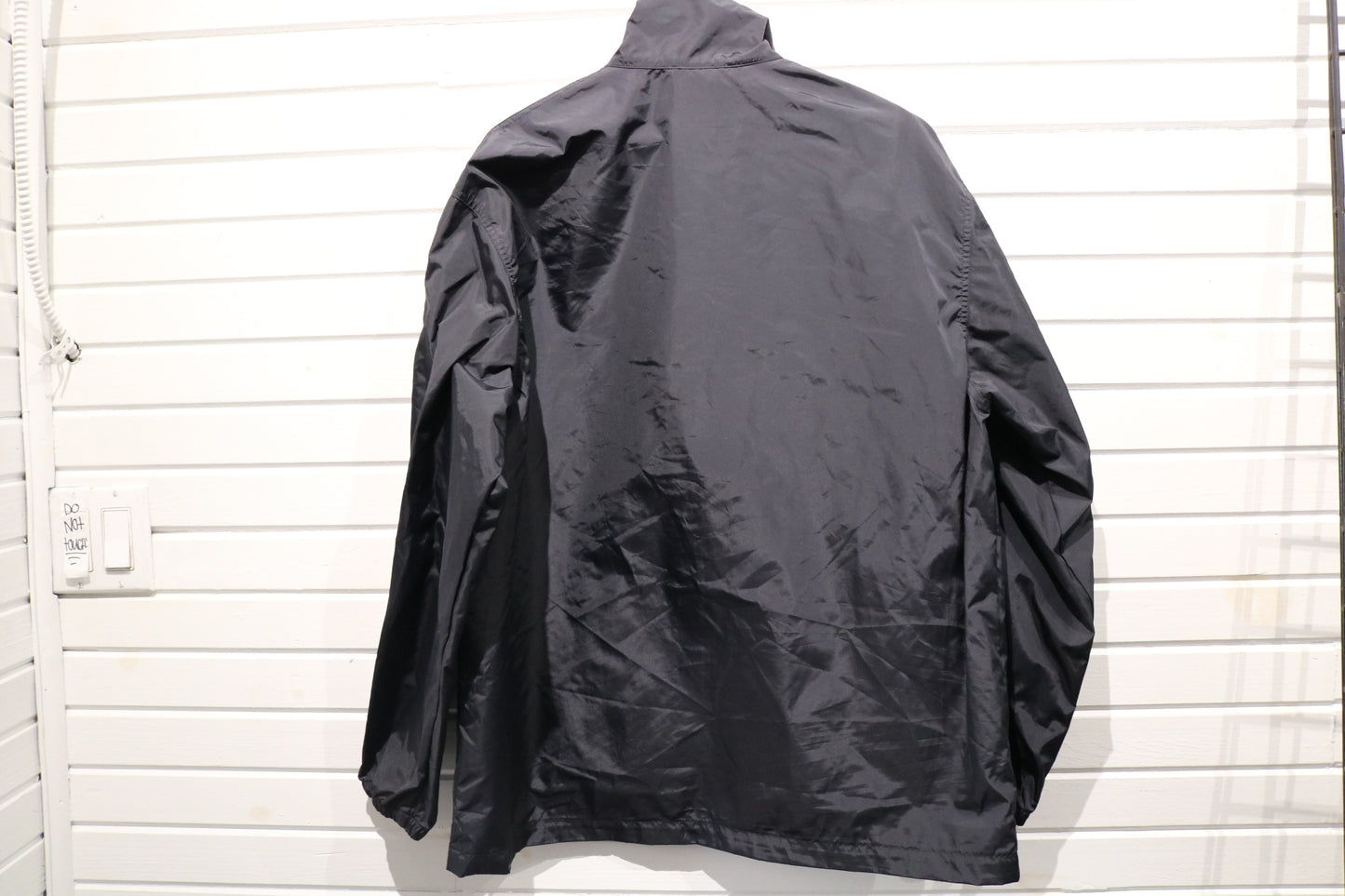 Nike Windbreaker Jacket | Vintage 90s Black Zip-Up Track Jacket | Classic Athletic Outerwear
