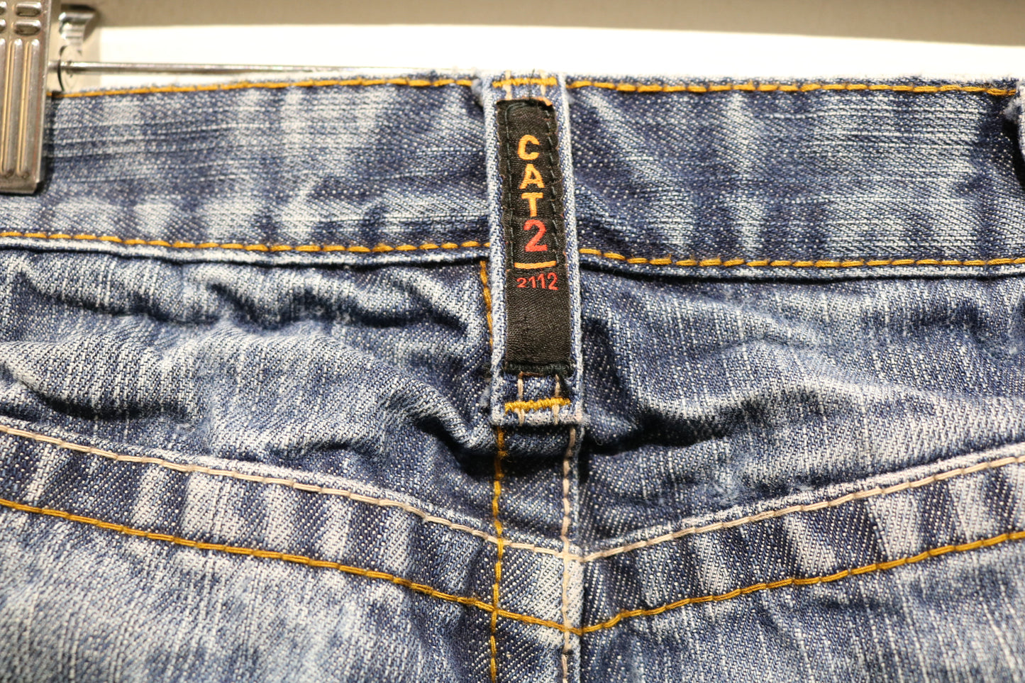 Ariat-Work Jeans | Vintage 2000s Low-Rise Bootcut Carpenter Denim Pants | Classic Western Workwear