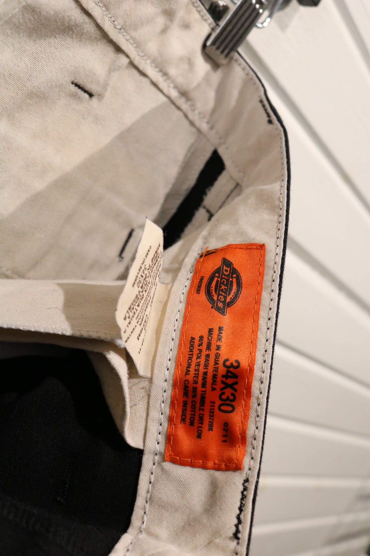 Dickies Cargo Work Pants | Vintage 2000s Black Utility Trousers | Durable Everyday Workwear