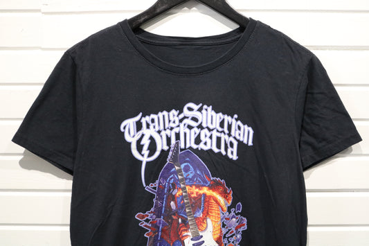 Trans-Siberian-Orchestra T-Shirt | Vintage 2000s Fantasy Graphic Band Tee | Rock Concert Tour Top