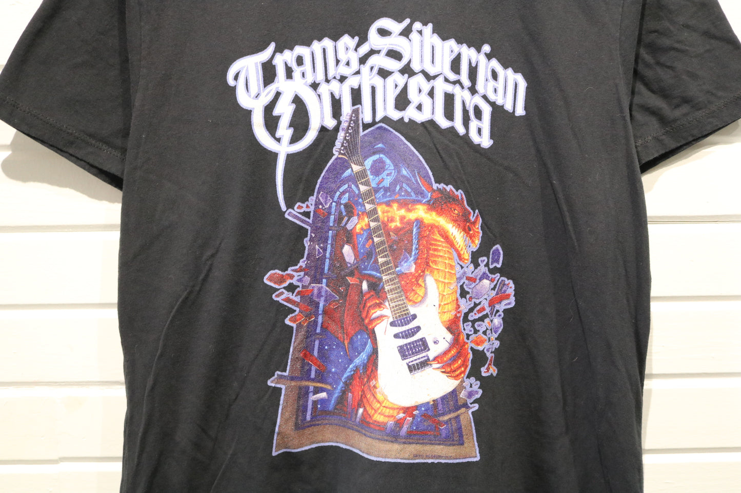 Trans-Siberian-Orchestra T-Shirt | Vintage 2000s Fantasy Graphic Band Tee | Rock Concert Tour Top