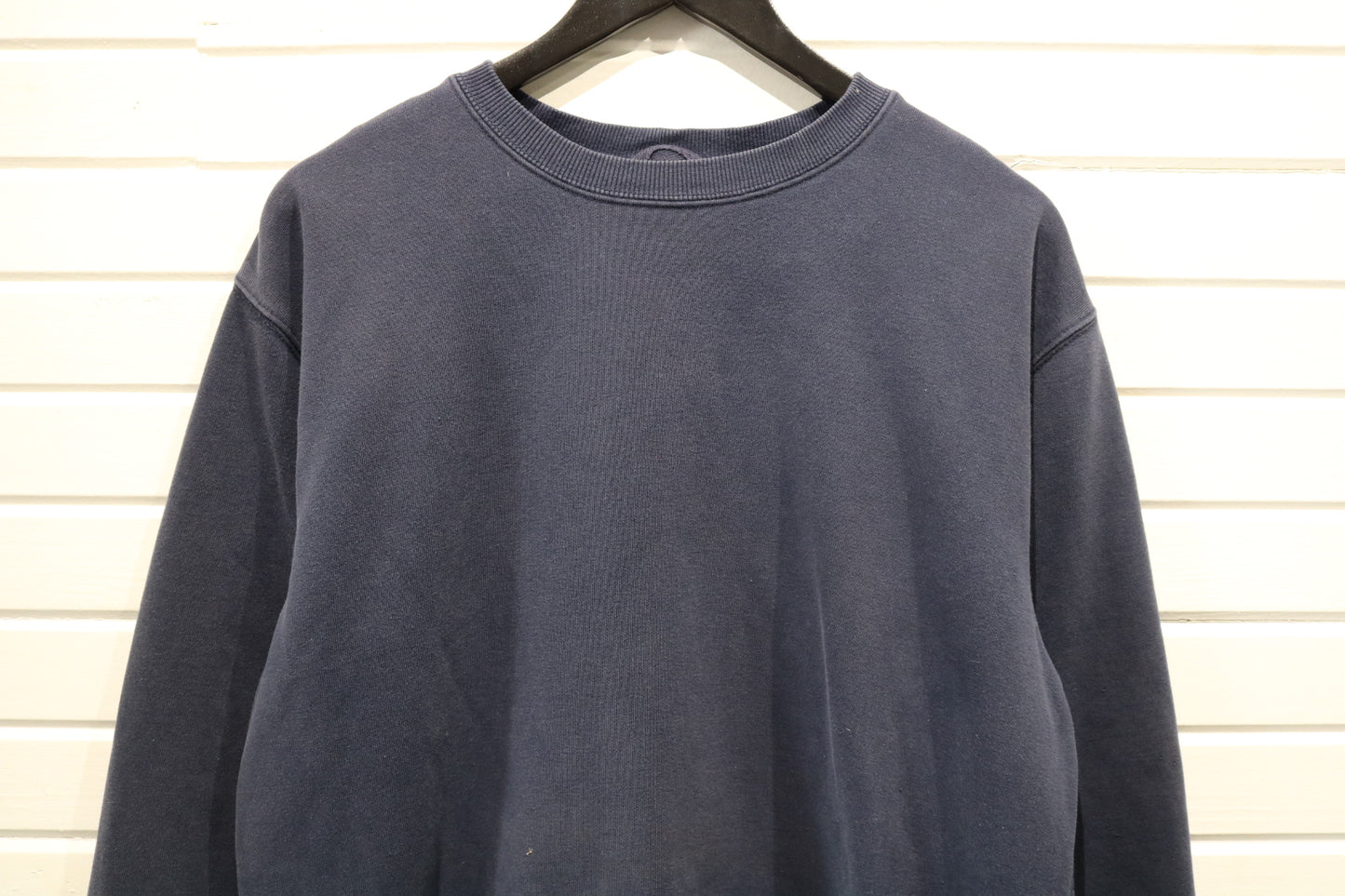 Carhartt Sweatshirt | Vintage 2000s Navy Crewneck Pullover | Classic Heavyweight Carhartt Workwear