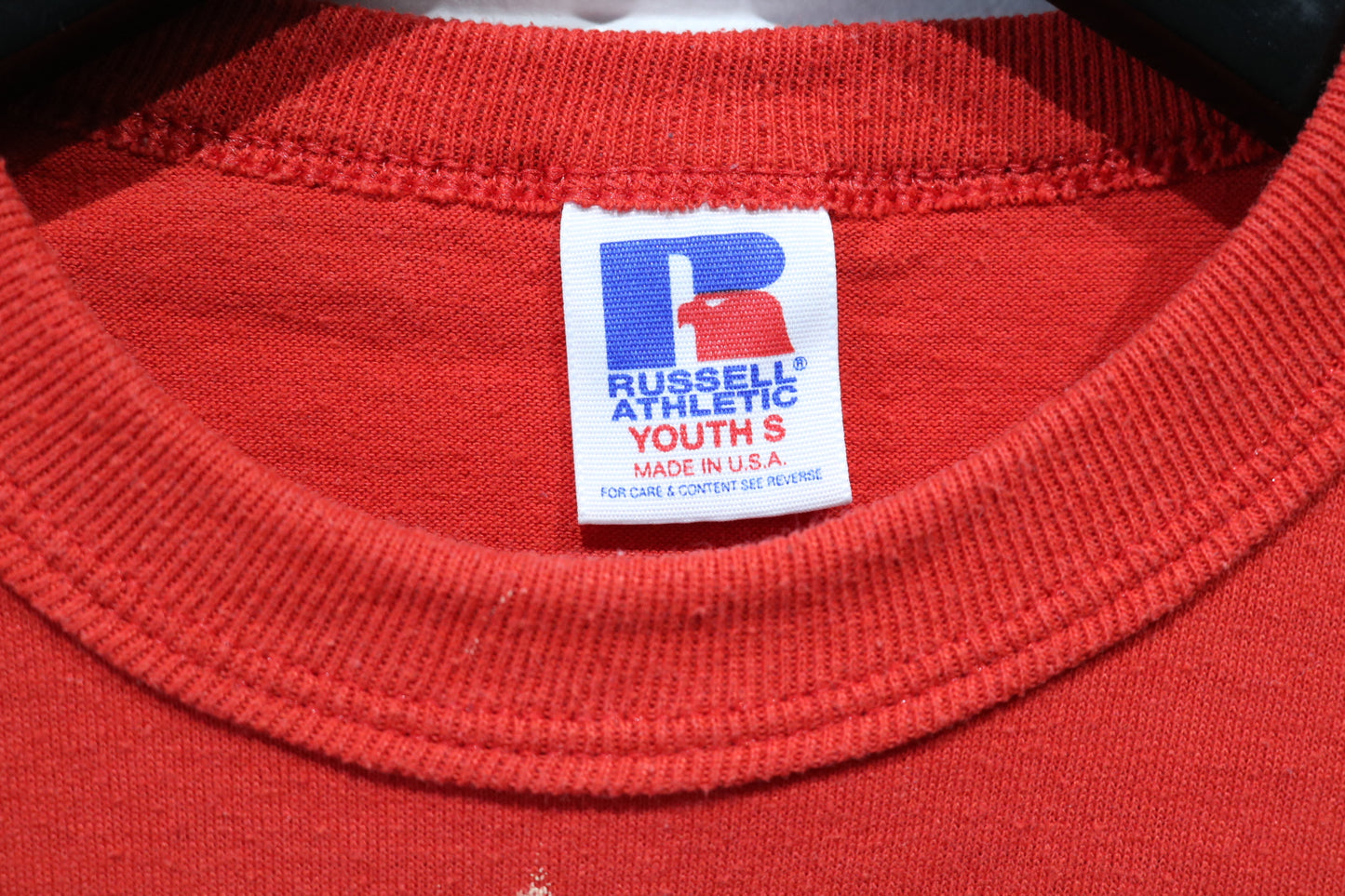 St-Katharines-St-Marks School Summer Sports-Art Camp T-Shirt | Vintage 1980s Youth Graphic Tee | Classic Red Short Sleeve Top