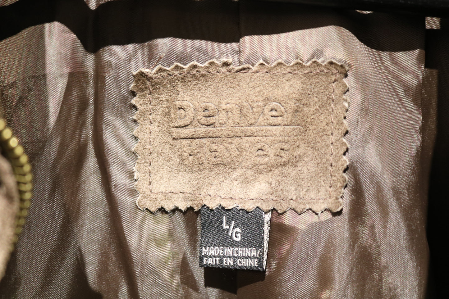 Denver-Leathers Suede Jacket | Vintage 90s Zip-Up Brown Coat | Soft Classic Outerwear