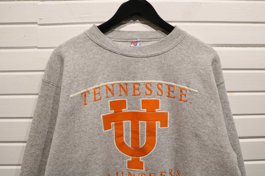 Tennessee Volunteers Sweatshirt | Vintage 1990s Knoxville Graphic Crewneck Pullover | Classic College Sportswear