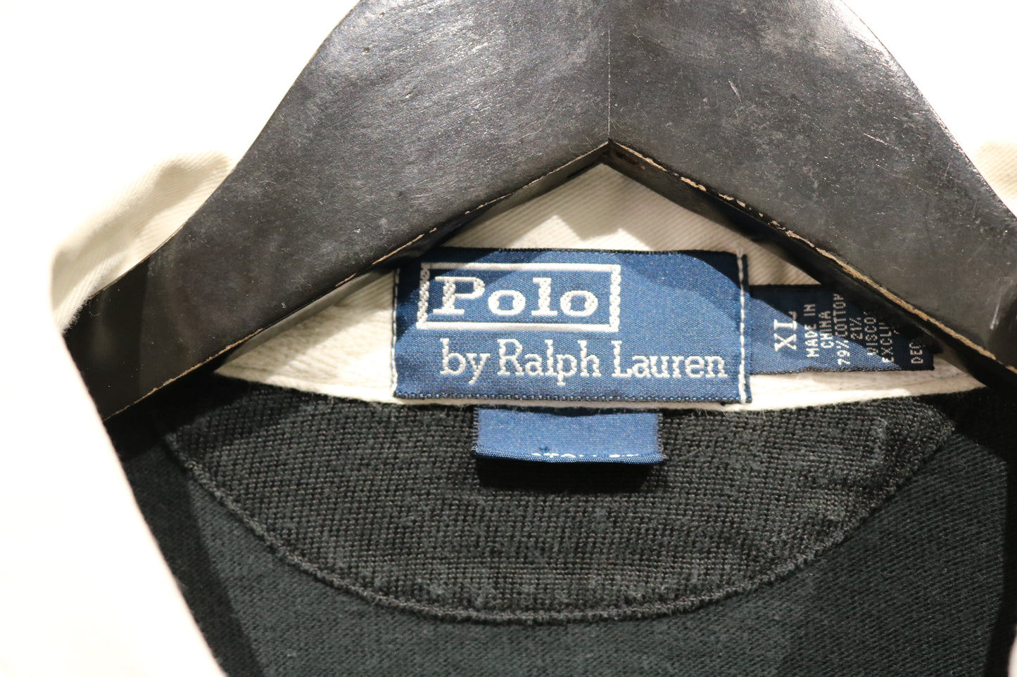 Polo Ralph-Lauren Rugby Shirt | Vintage Stripe Long Sleeve Number 8 Polo | Classic Sport Top