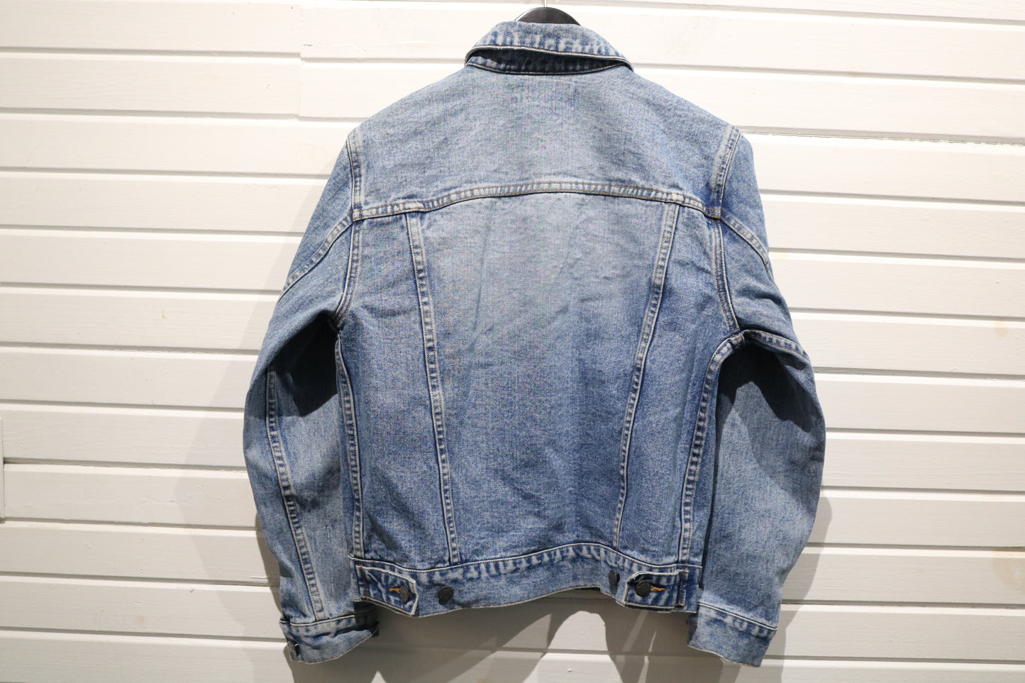 Northern Reflections Denim Jacket | Vintage 90s Classic Blue Jean Trucker Jacket | Relaxed Fit Outerwear