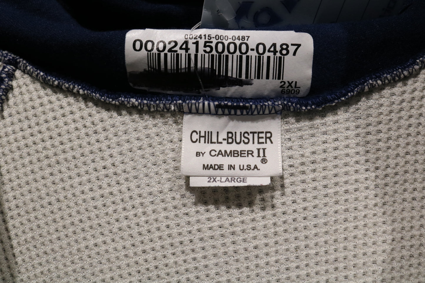 Chill-Buster by Camber II Hoodie | Vintage 90s Kellogg's Graphic Zip-Up Hooded Sweatshirt | Retro Workwear Blue Jacket