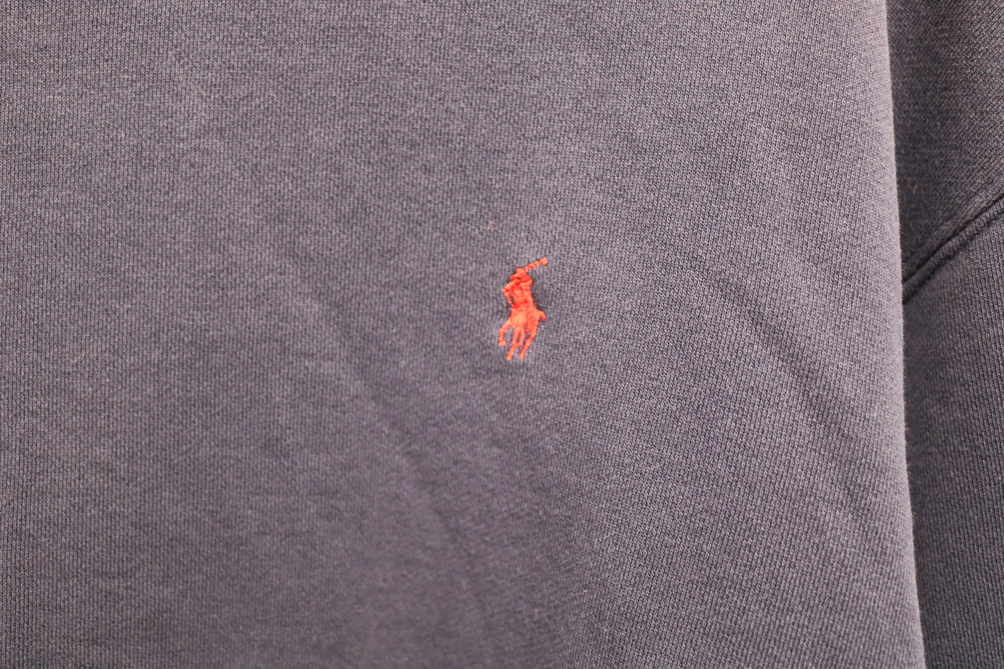 Polo Ralph-Lauren Crewneck Sweatshirt | Vintage 90s Navy Pullover | Classic Embroidered Logo Sweater