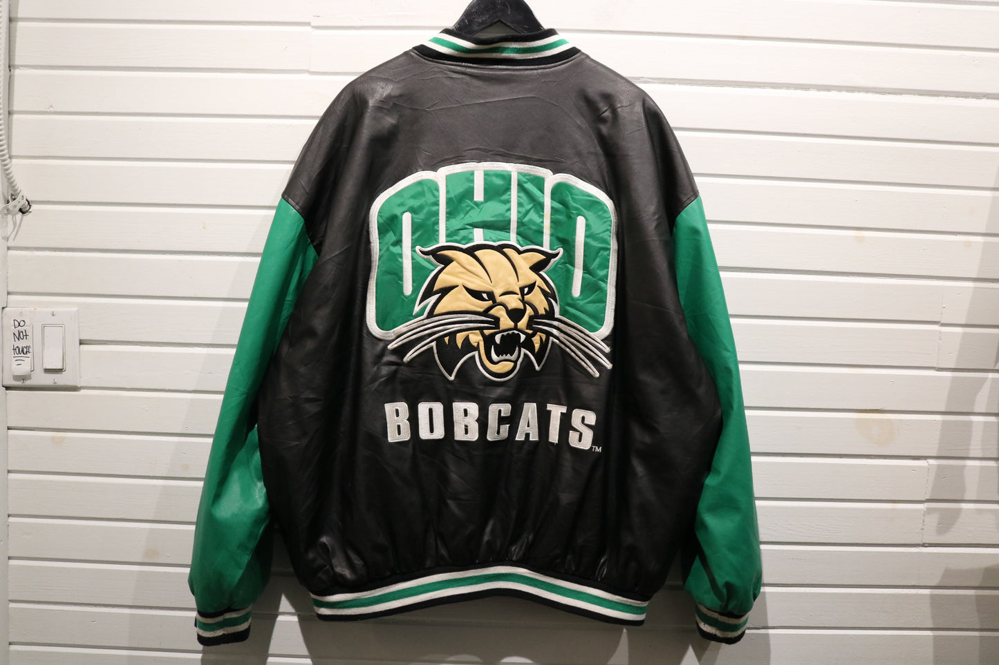 Steve-&-Barry Ohio Bobcats Jacket | Vintage 2000s Varsity Letterman Coat | College Sportswear