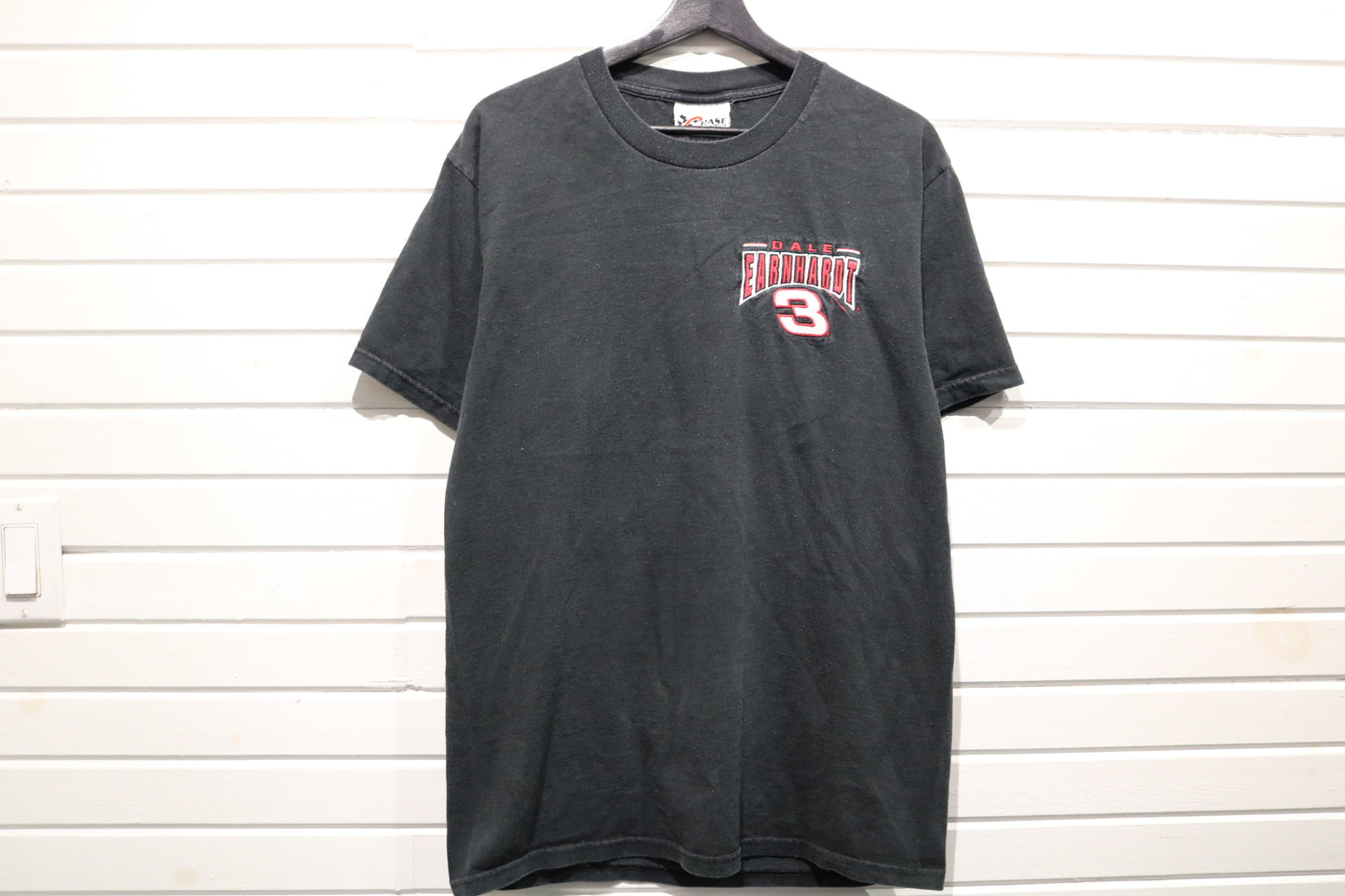 Dale-Earnhardt T-Shirt | Vintage 90s Racing Graphic Tee Black Medium | NASCAR Collectible Shirt