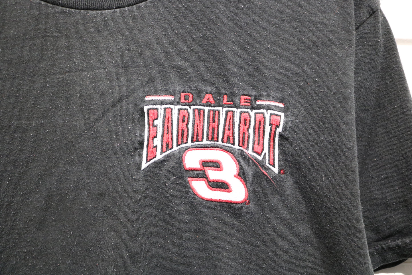 Dale-Earnhardt T-Shirt | Vintage 90s Racing Graphic Tee Black Medium | NASCAR Collectible Shirt