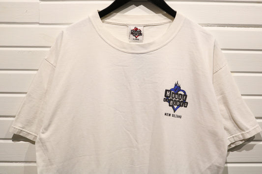 House-of-Blues T-Shirt | Vintage 90s New-Orleans Graphic Band Tee | Blues Brothers Concert Shirt