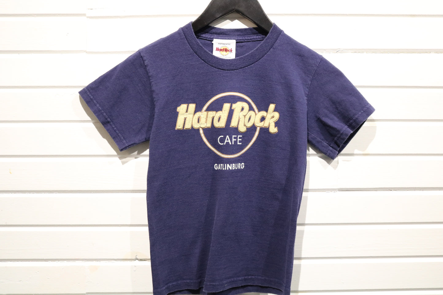 Hard-Rock-Cafe Gatlinburg T-Shirt | Vintage Graphic Short Sleeve Tee | Classic Music Memorabilia