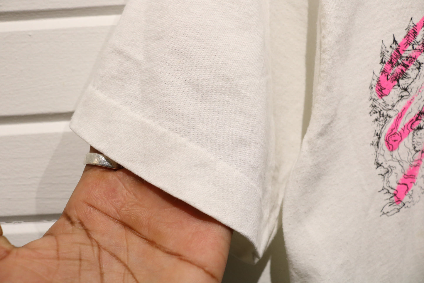 Screen-Stars Best Pedaling-across-California T-Shirt | Vintage 90s Deer Canyon School Cycling Graphic Tee | Retro School Event Shirt