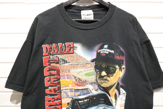 Dale Earnhardt NASCAR T-Shirt | Vintage 2000 Double-Sided Racing Tee | NASCAR Winston Cup Graphic Shirt
