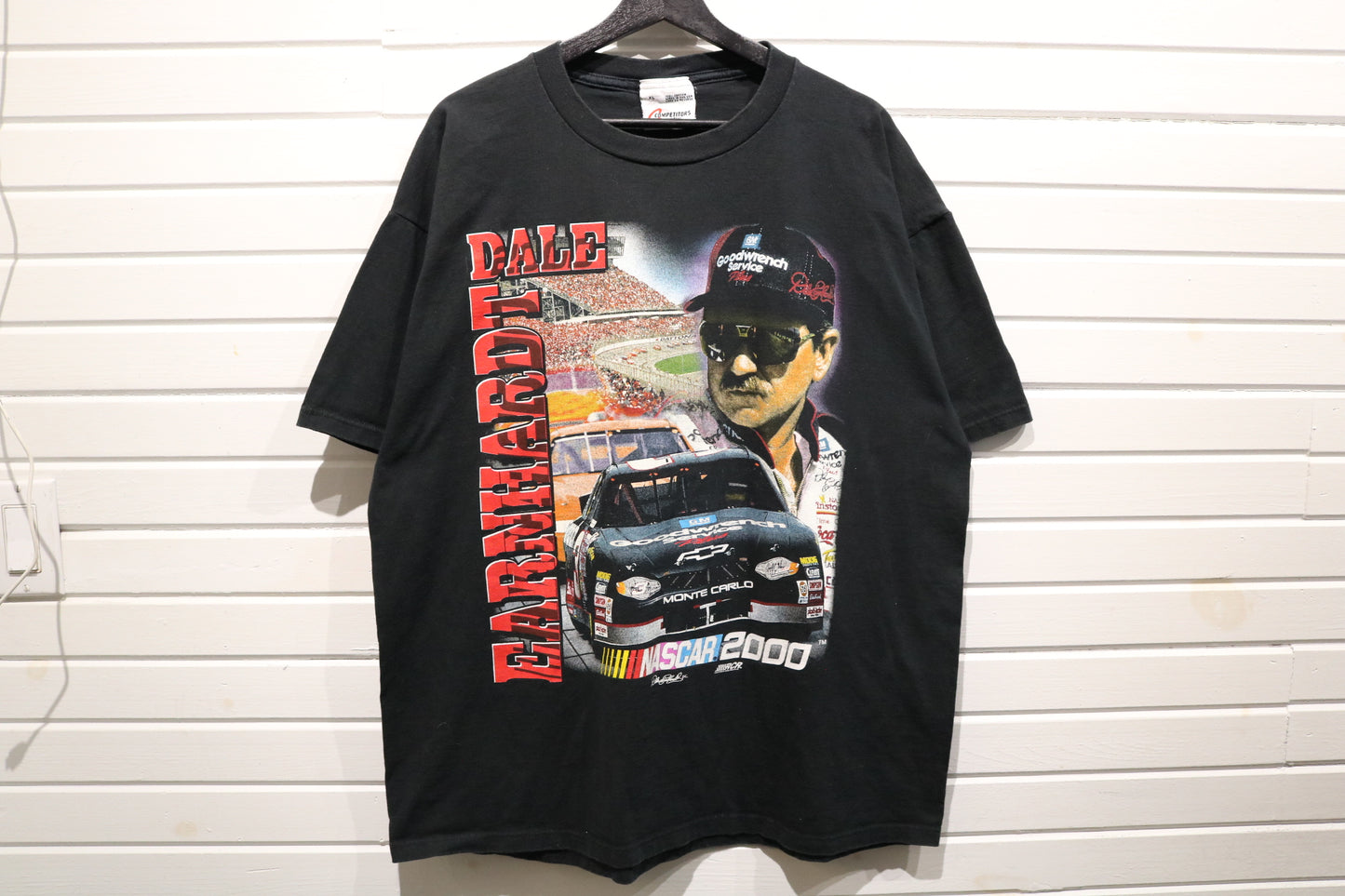 Dale Earnhardt NASCAR T-Shirt | Vintage 2000 Double-Sided Racing Tee | NASCAR Winston Cup Graphic Shirt