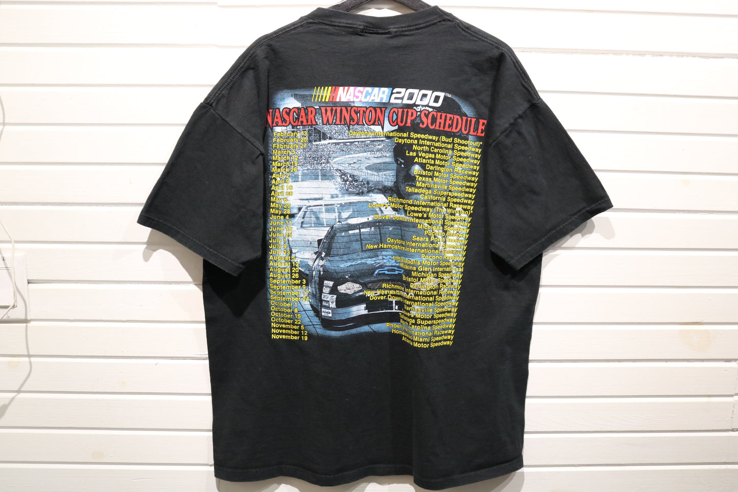 Dale Earnhardt NASCAR T-Shirt | Vintage 2000 Double-Sided Racing Tee | NASCAR Winston Cup Graphic Shirt