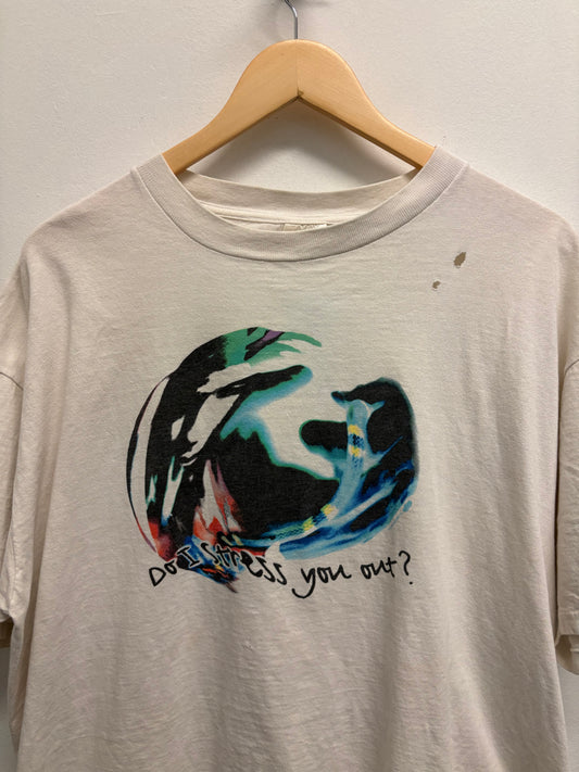 Alanis-Morissette T-Shirt | Vintage 90s Do I Stress You Out Graphic Tour Tee | Band Fan Collectible