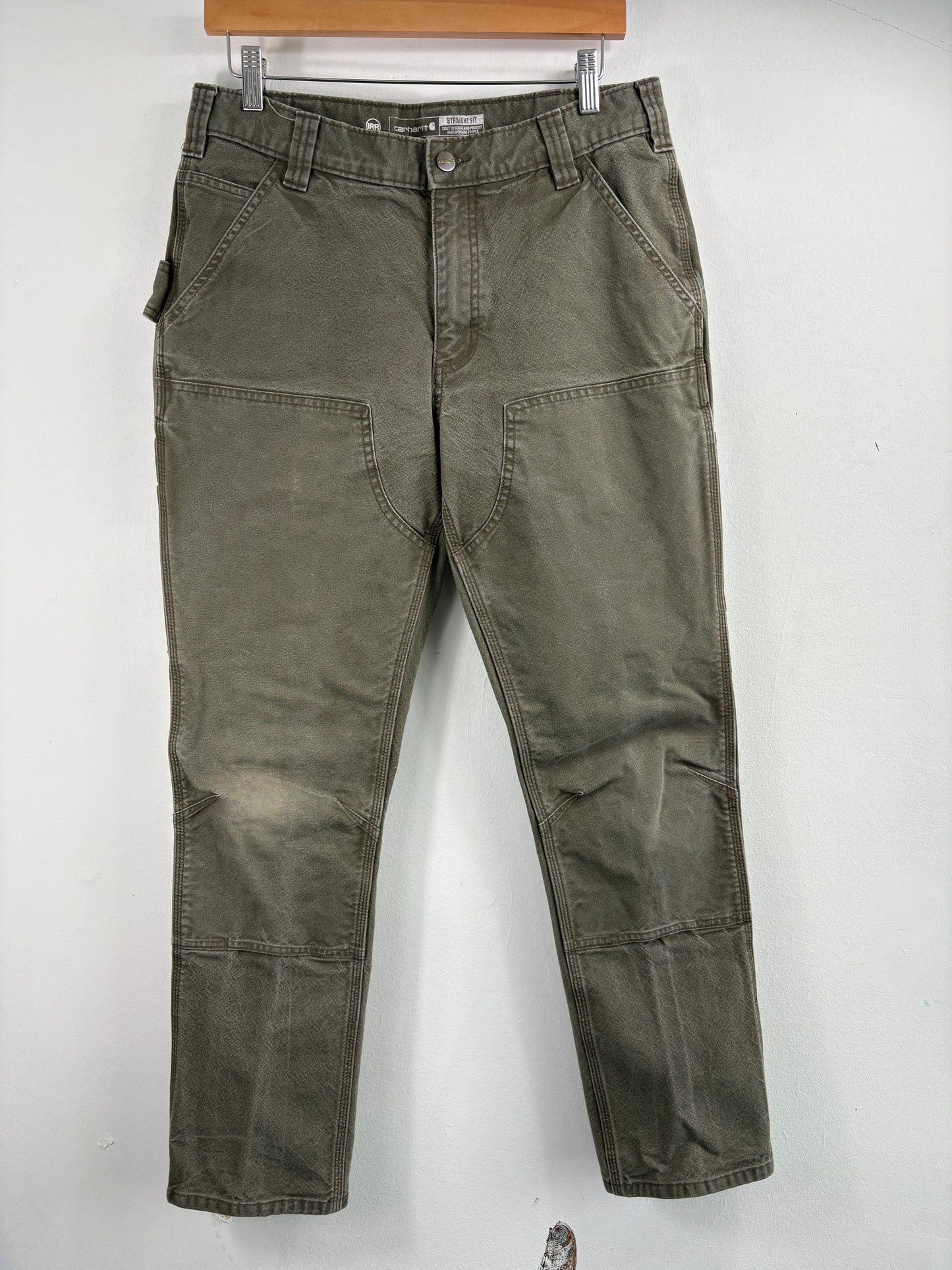 Carhartt Work Pants | Vintage Utility Straight Fit Trousers | Durable Carpenter Bottoms