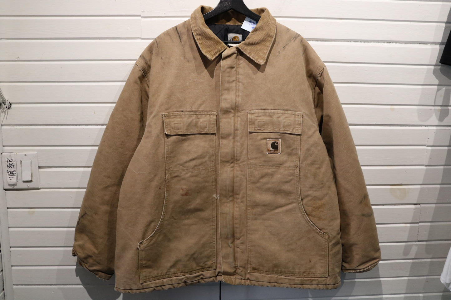Carhartt Jacket | Vintage Canvas Workwear Jacket | Classic Utility Brown Outerwear