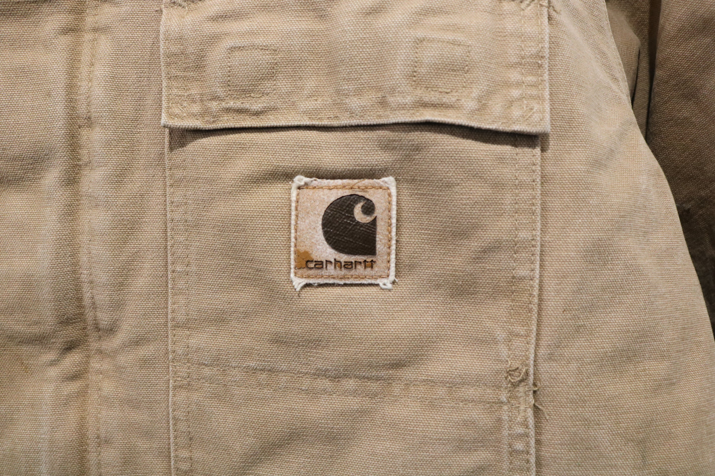 Carhartt Jacket | Vintage Canvas Workwear Jacket | Classic Utility Brown Outerwear