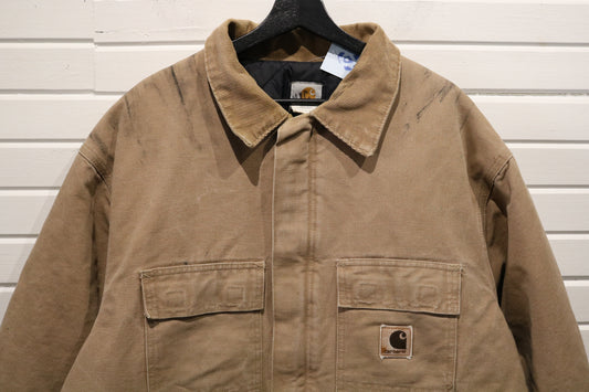 Carhartt Jacket | Vintage Canvas Workwear Jacket | Classic Utility Brown Outerwear