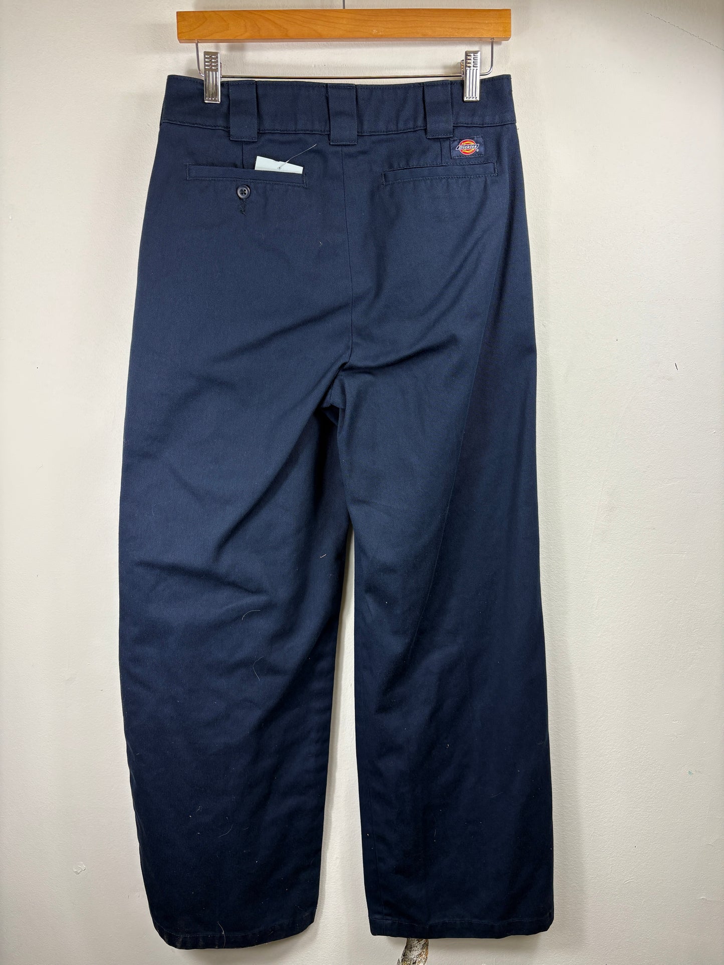 Dickies Work Pants | Vintage Navy Straight-Leg Utility Trousers | Classic Men's Workwear