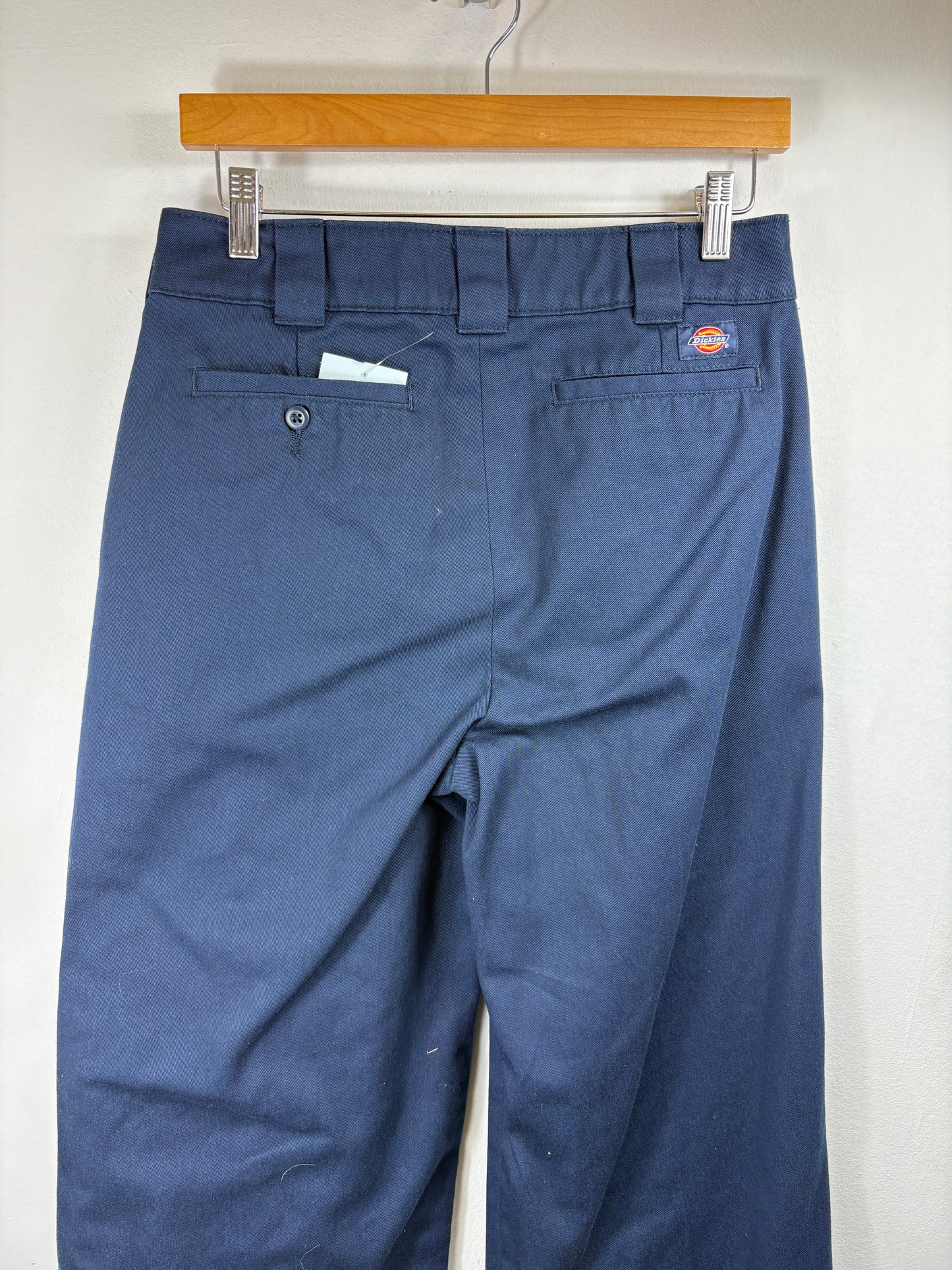 Dickies Work Pants | Vintage Navy Straight-Leg Utility Trousers | Classic Men's Workwear