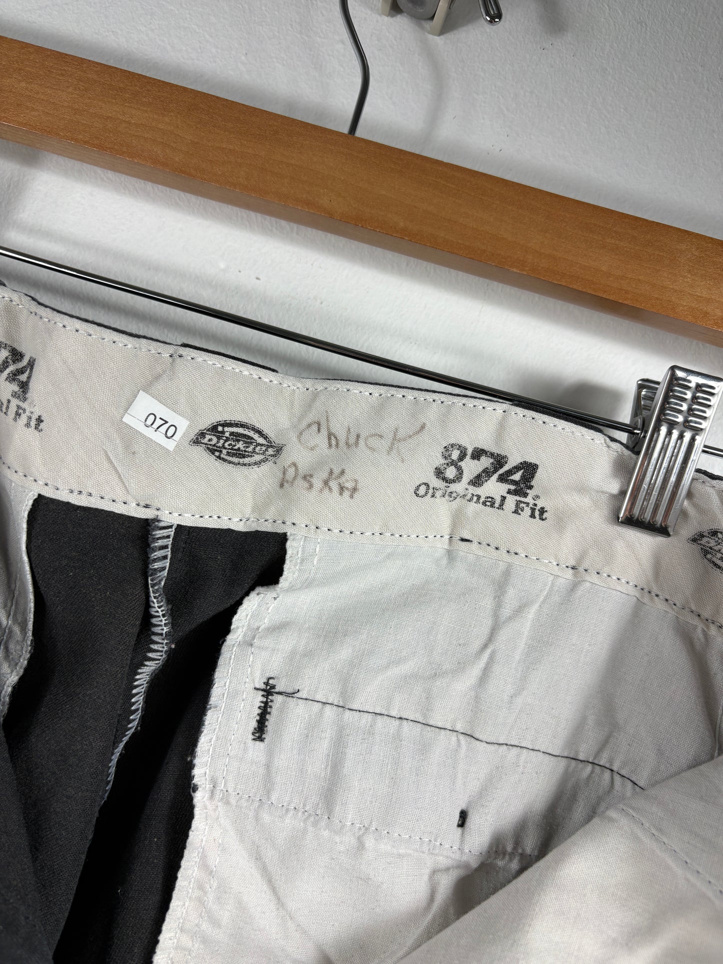 Dickies 874 Original Fit Pants | Vintage Grey Work Trousers Classic Straight-Leg Pants | Durable Utility Menswear