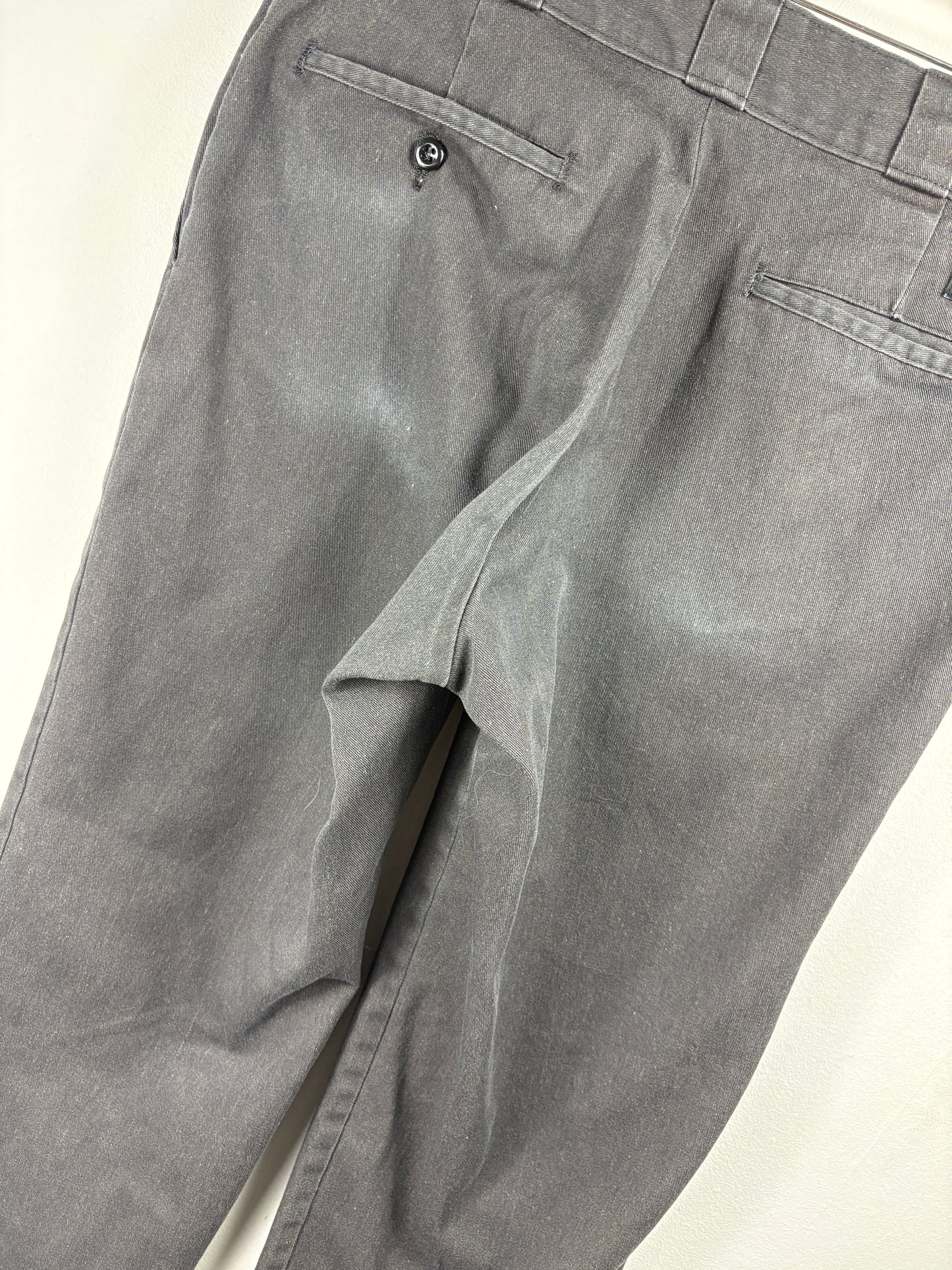 Dickies 874 Original Fit Pants | Vintage Grey Work Trousers Classic Straight-Leg Pants | Durable Utility Menswear