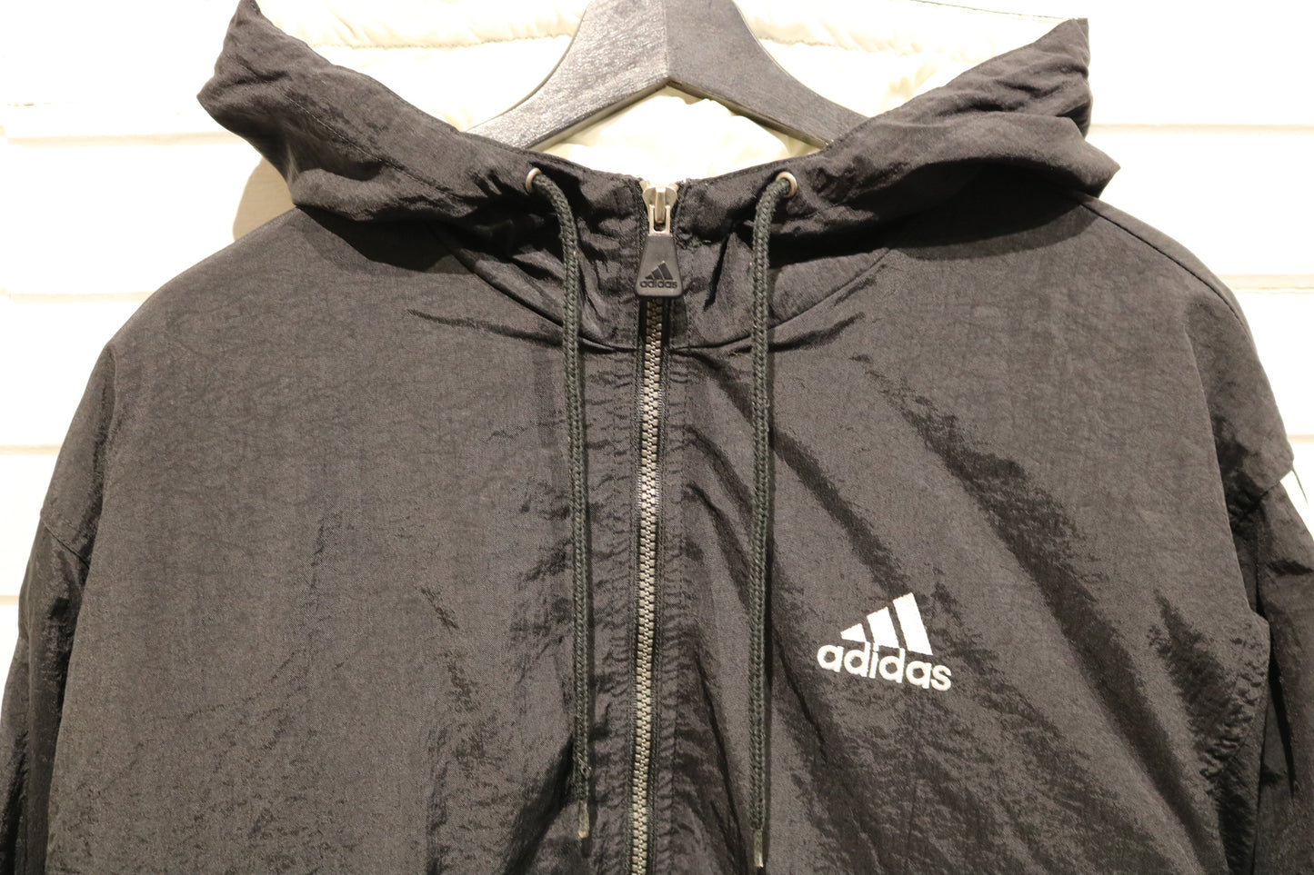 Adidas Jacket | Vintage 90s Hooded Windbreaker | Classic Sports Outerwear