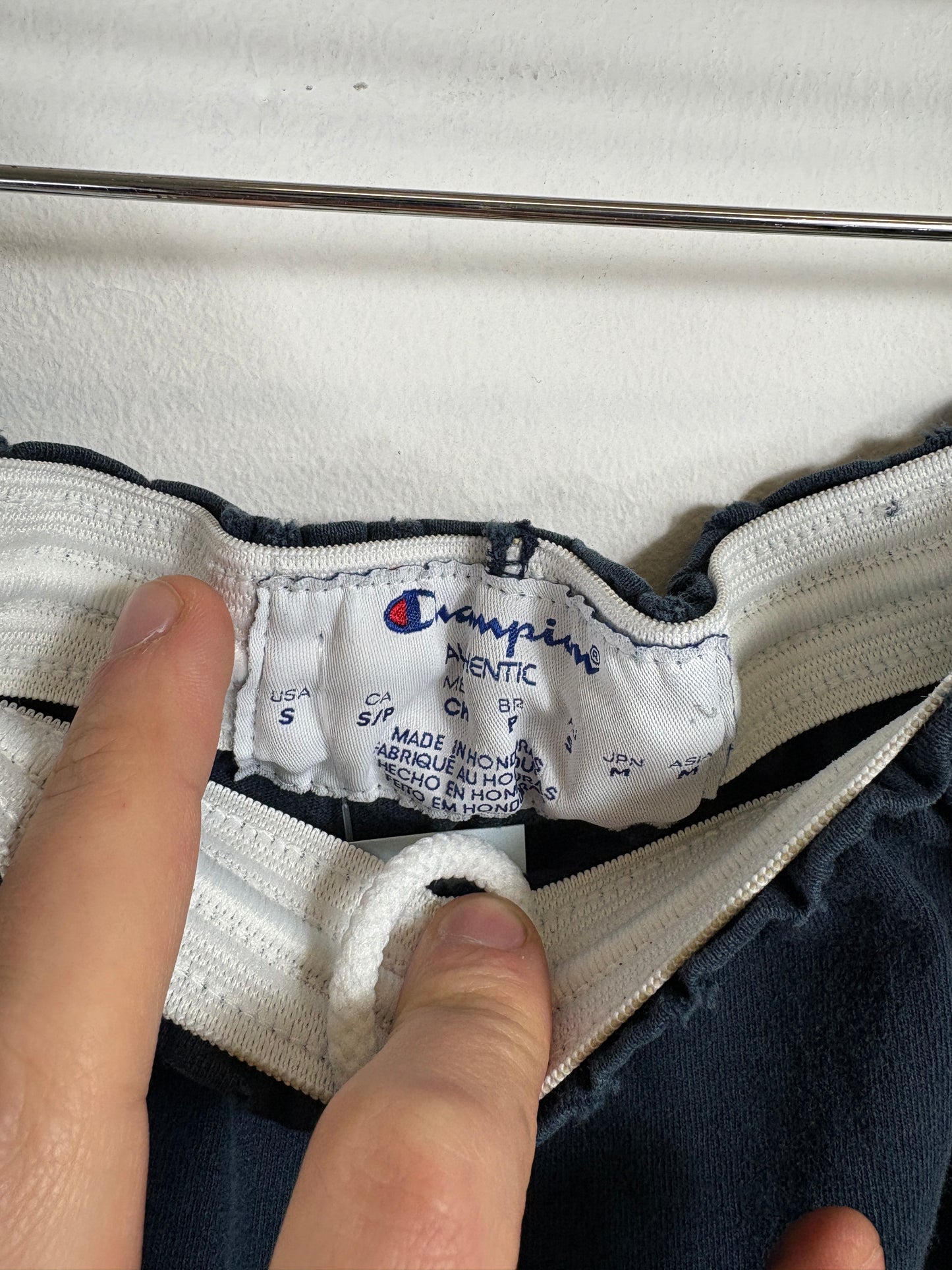 Champion Shorts | Vintage Classic Navy Relaxed Shorts | Everyday Athletic Wear