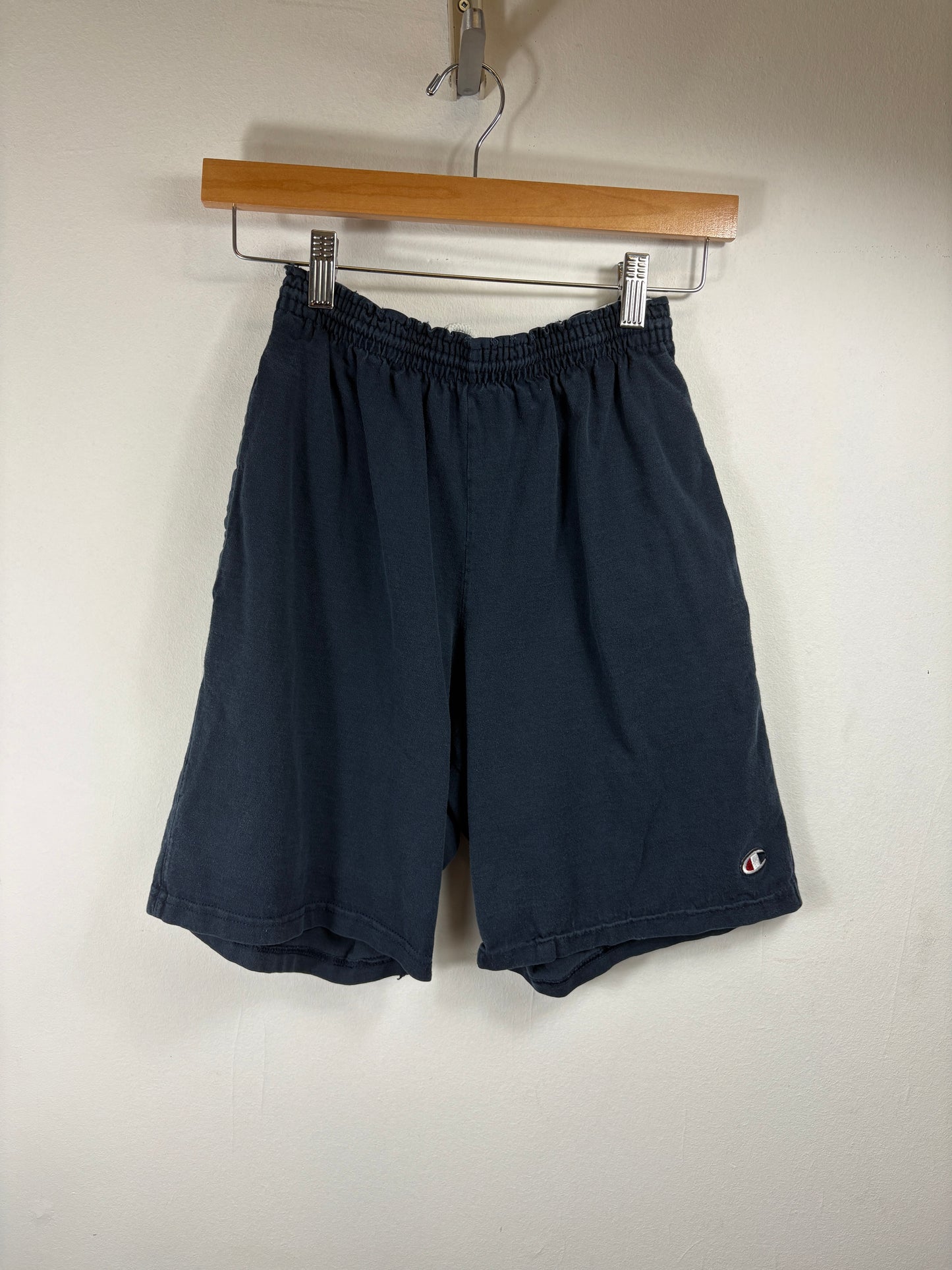 Champion Shorts | Vintage Classic Navy Relaxed Shorts | Everyday Athletic Wear