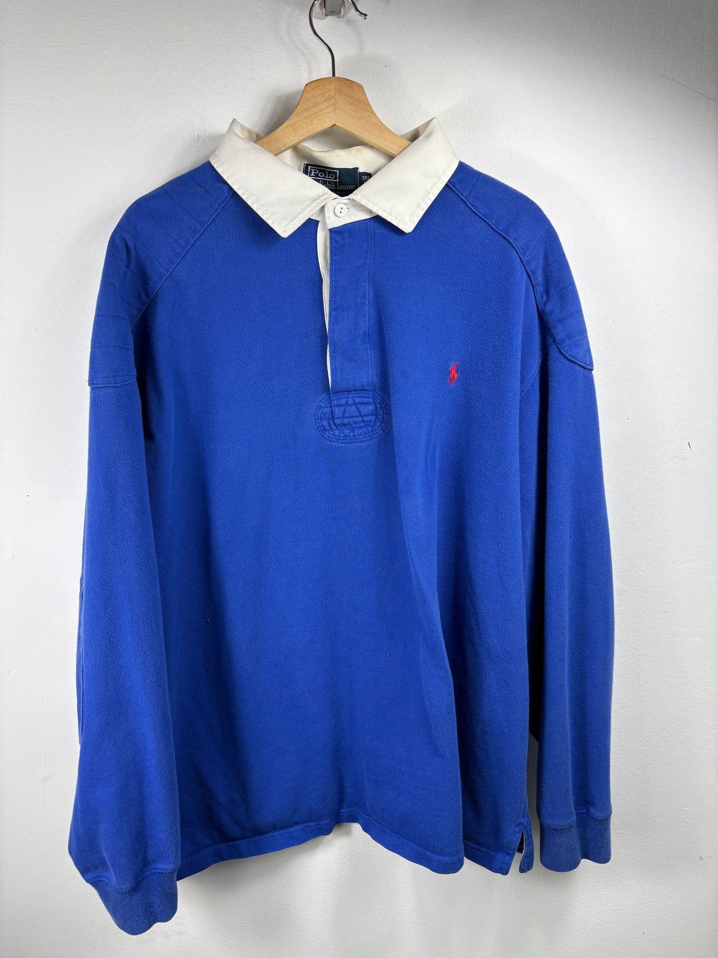 Polo Ralph-Lauren Rugby Shirt | Vintage Classic Polo Style Long Sleeve Top | Men's Preppy Sportswear
