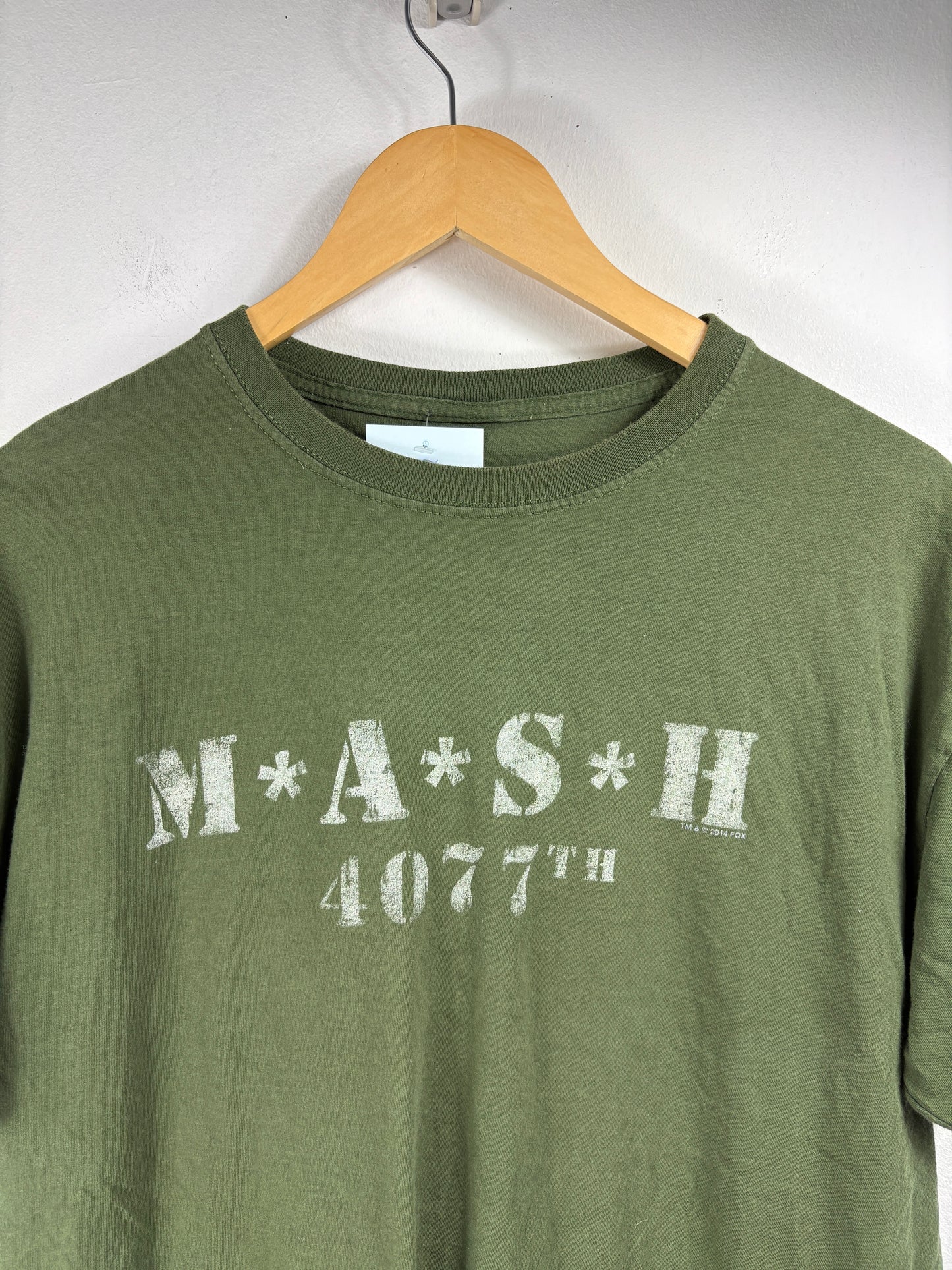 M*A*S*H 4077th T-Shirt | Vintage Military Green Graphic Tee | Retro TV Show Shirt