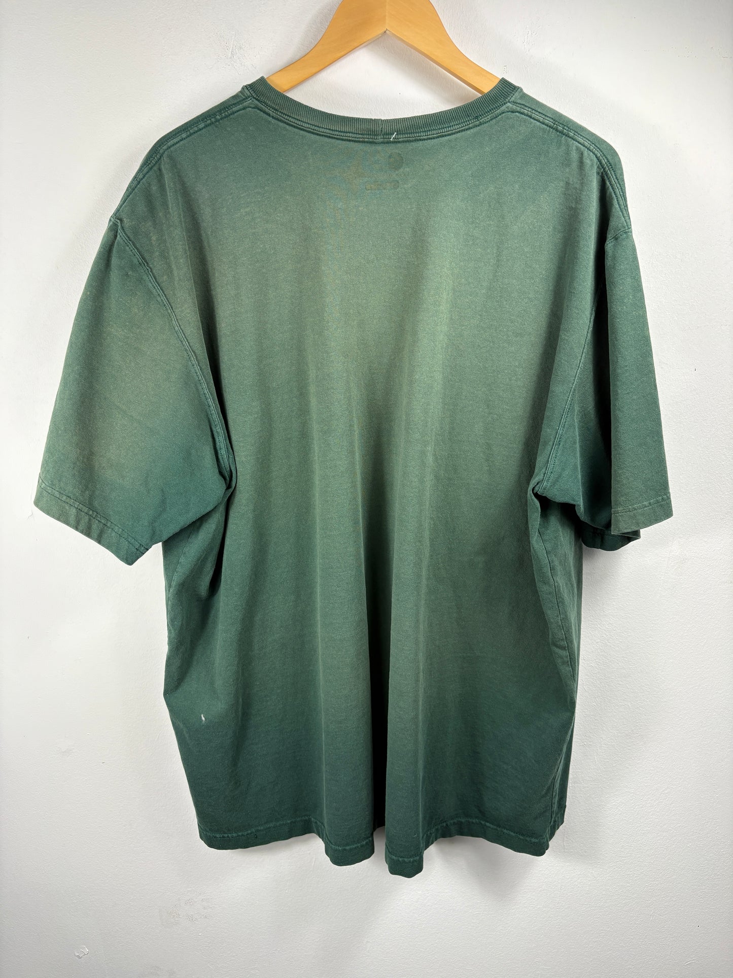 Carhartt T-Shirt | Vintage Work Short Sleeve Pocket Tee | Classic Faded Green Menswear