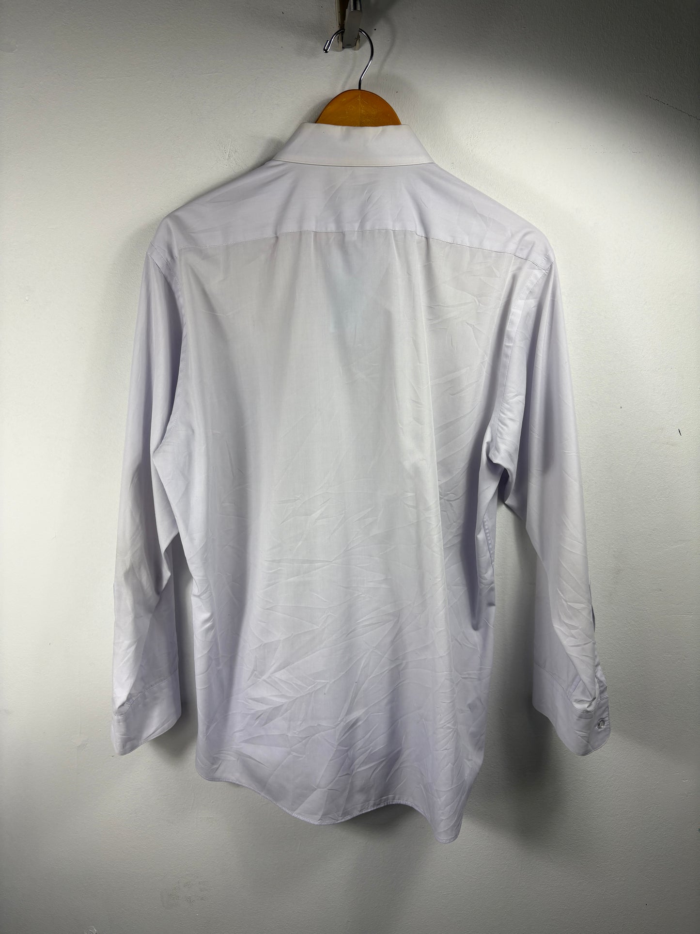 Yves-Saint-Laurent Button-Up Shirt | Vintage 80s Classic Lavender
Long Sleeve Dress Shirt | Timeless Formal Top