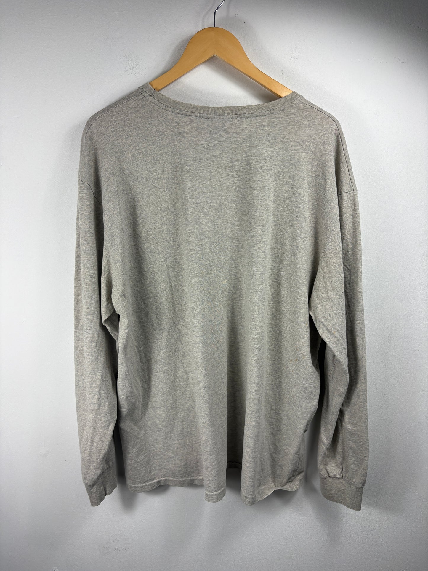 Polo-Ralph-Lauren Long Sleeve Shirt | Vintage Classic Embroidered Pocket Tee | Neutral Essentials Top