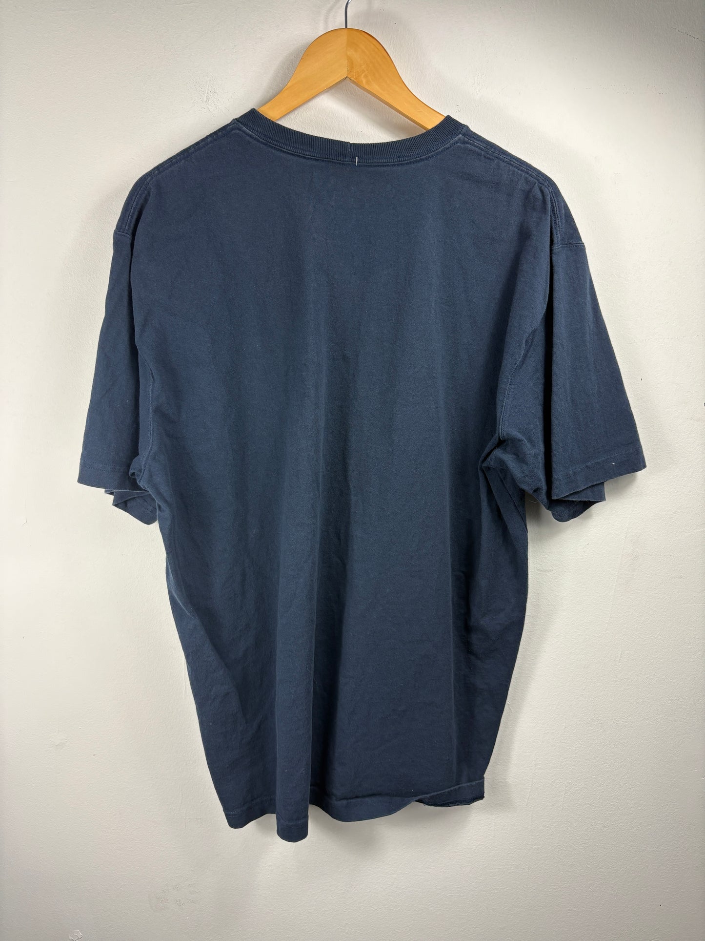 Carhartt Pocket T-Shirt | Vintage Workwear Heavyweight Tee | Classic Blue Short Sleeve Top