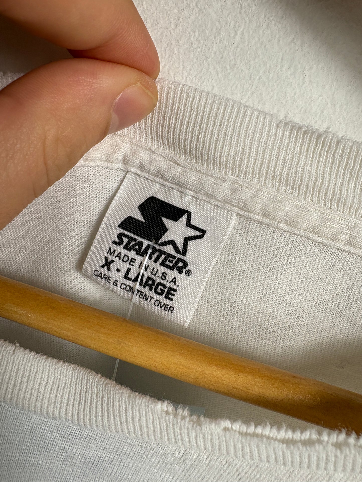 Starter Denver Broncos T-Shirt | Vintage 1997 AFC Champs Graphic Tee | Men's Football Fan Shirt