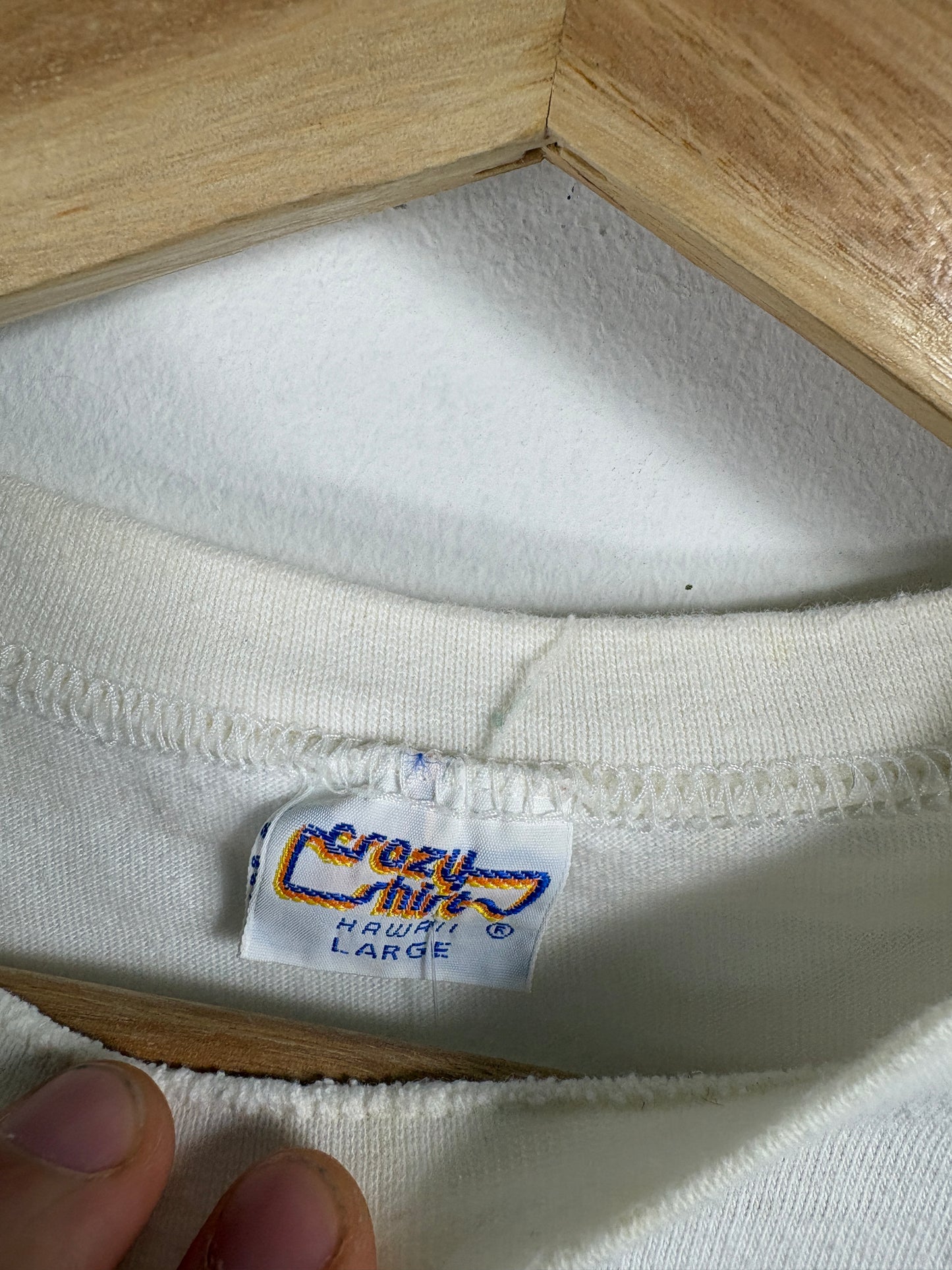 Big-Wave-Daves Surf Shop T-Shirt | Vintage 1980s Neon Graphic Tee | Hawaii Surfwear