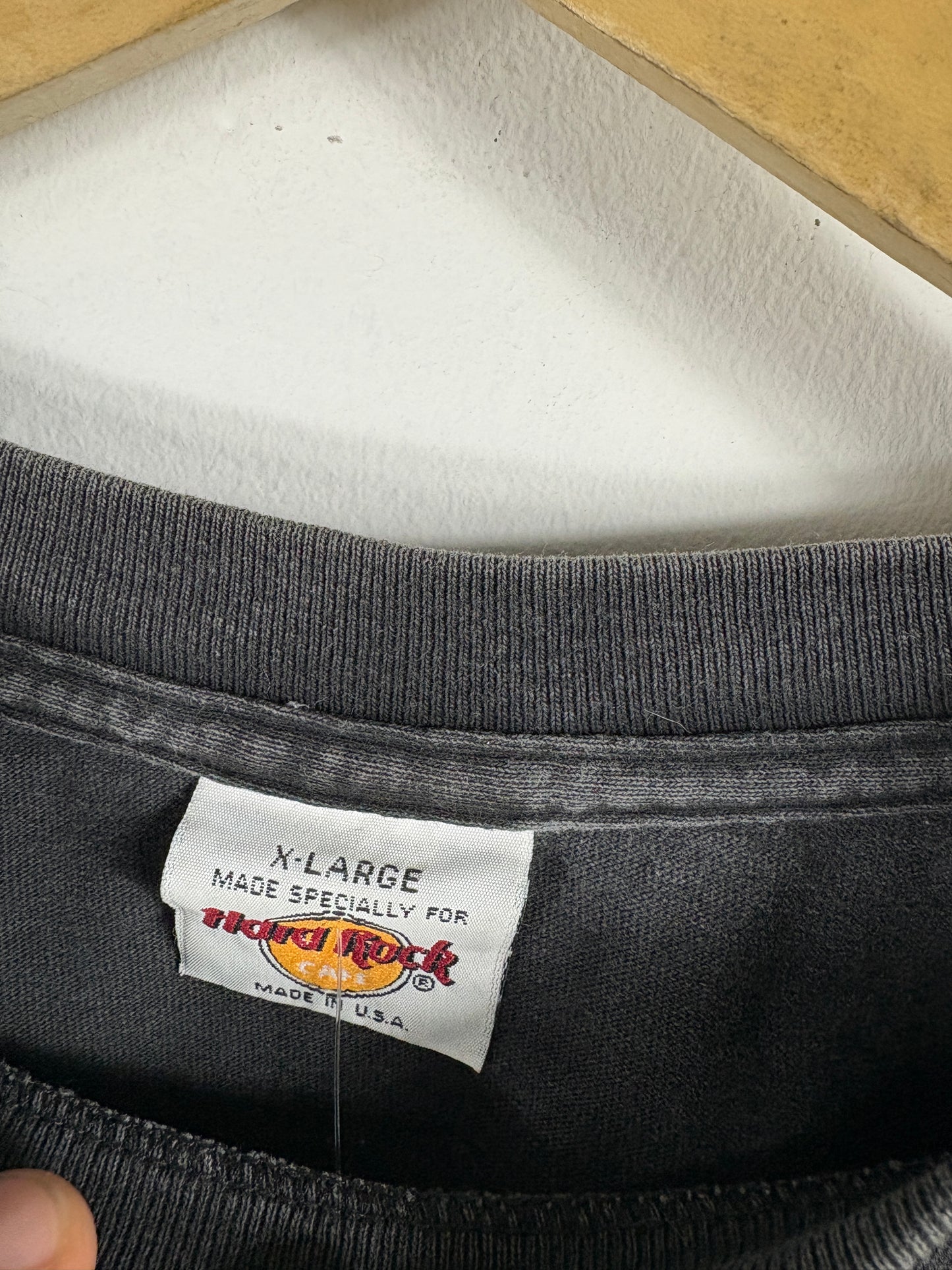 Hard-Rock-Cafe Orlando T-Shirt | Vintage 1998 Flame Graphic Tee | Rock and Roll Collectible Top