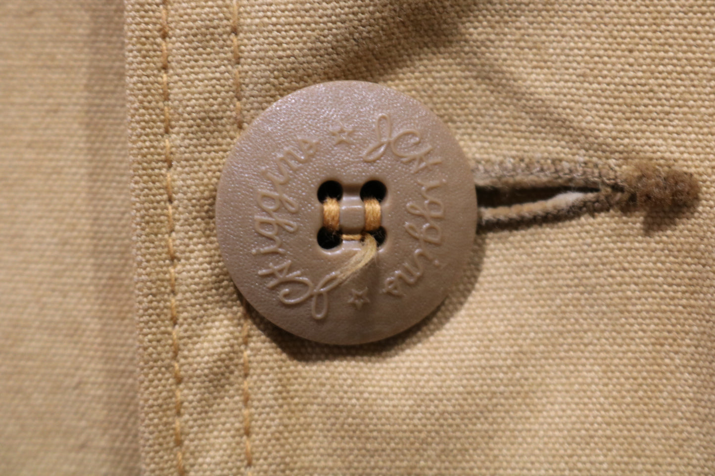 J.C. Higgins Sportsman Jacket | Vintage 1960s North Toledo Patch Canvas Coat | Tan Utility Outerwear