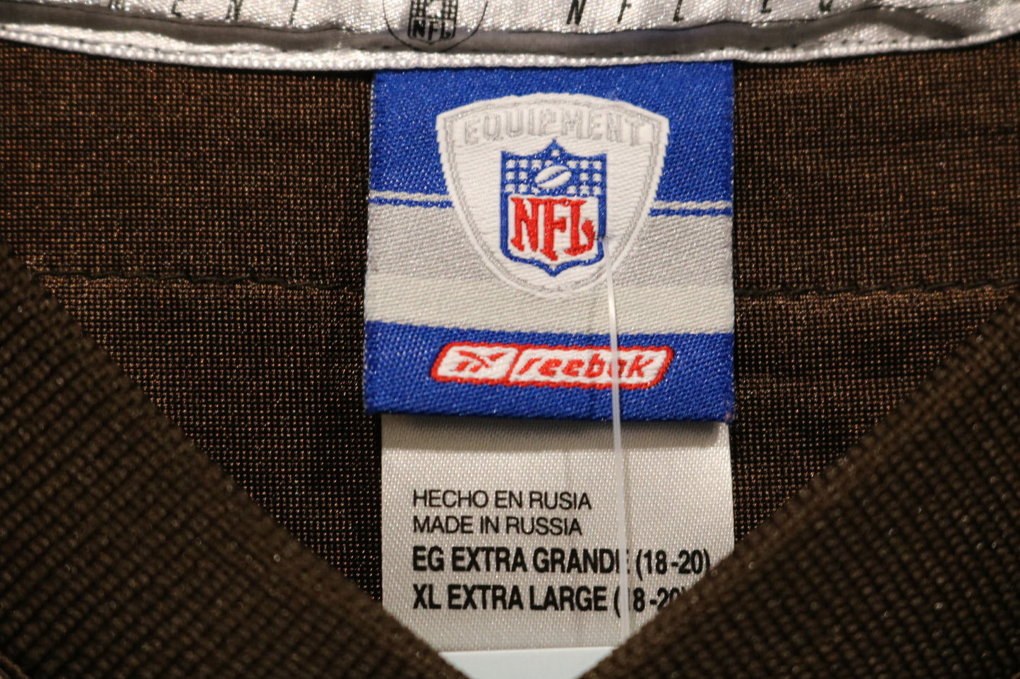 Vintage Cleveland-Browns Couch Jersey | 2000s NFL Mesh Football Shirt | Brown And Orange Reebok On-Field